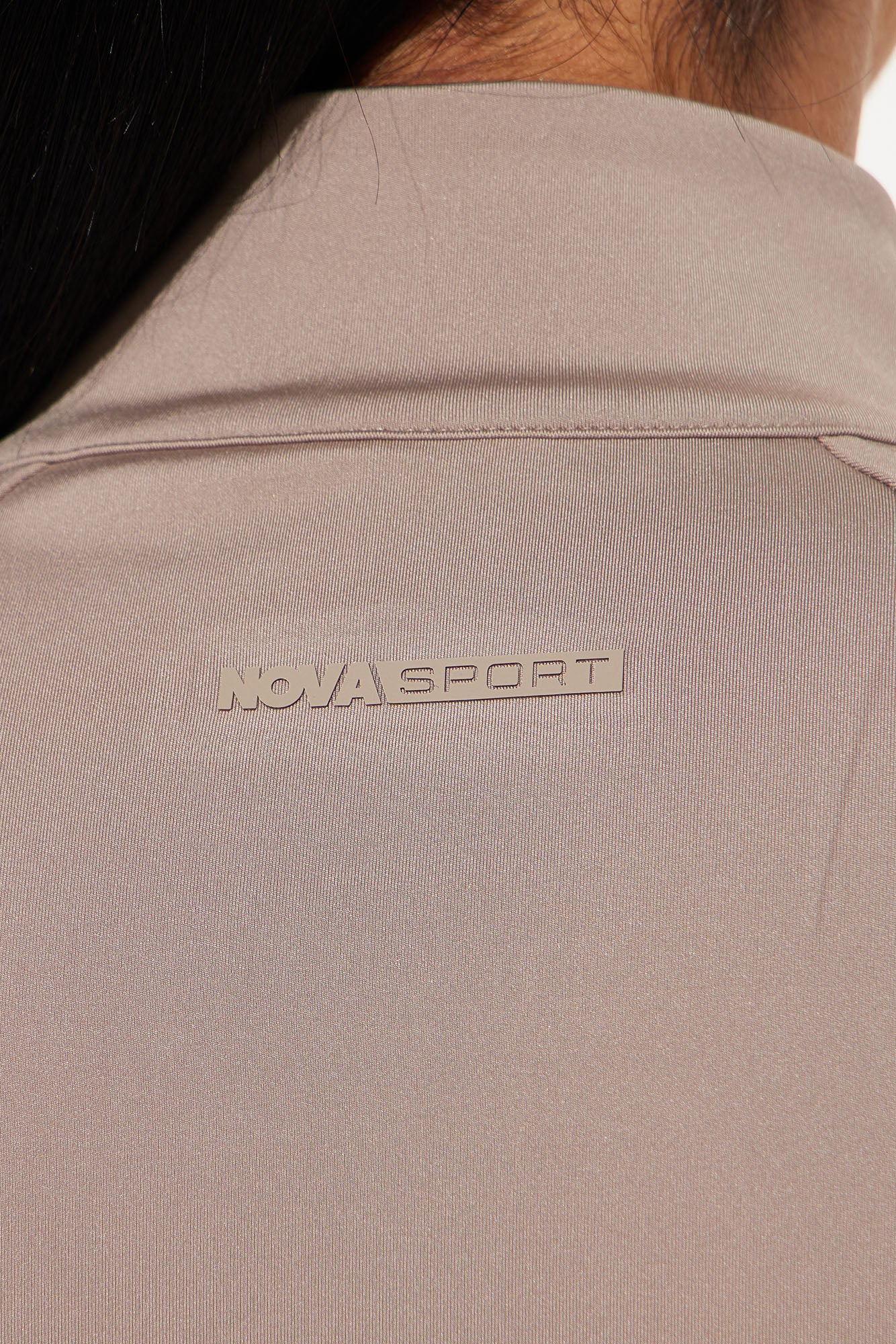 Max It Out Elevate Active Jacket - Taupe - Image 3