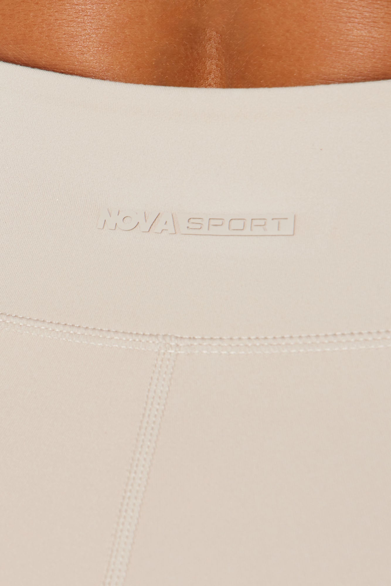 Hill Hiker Super Soft Active Legging - Taupe - Image 3
