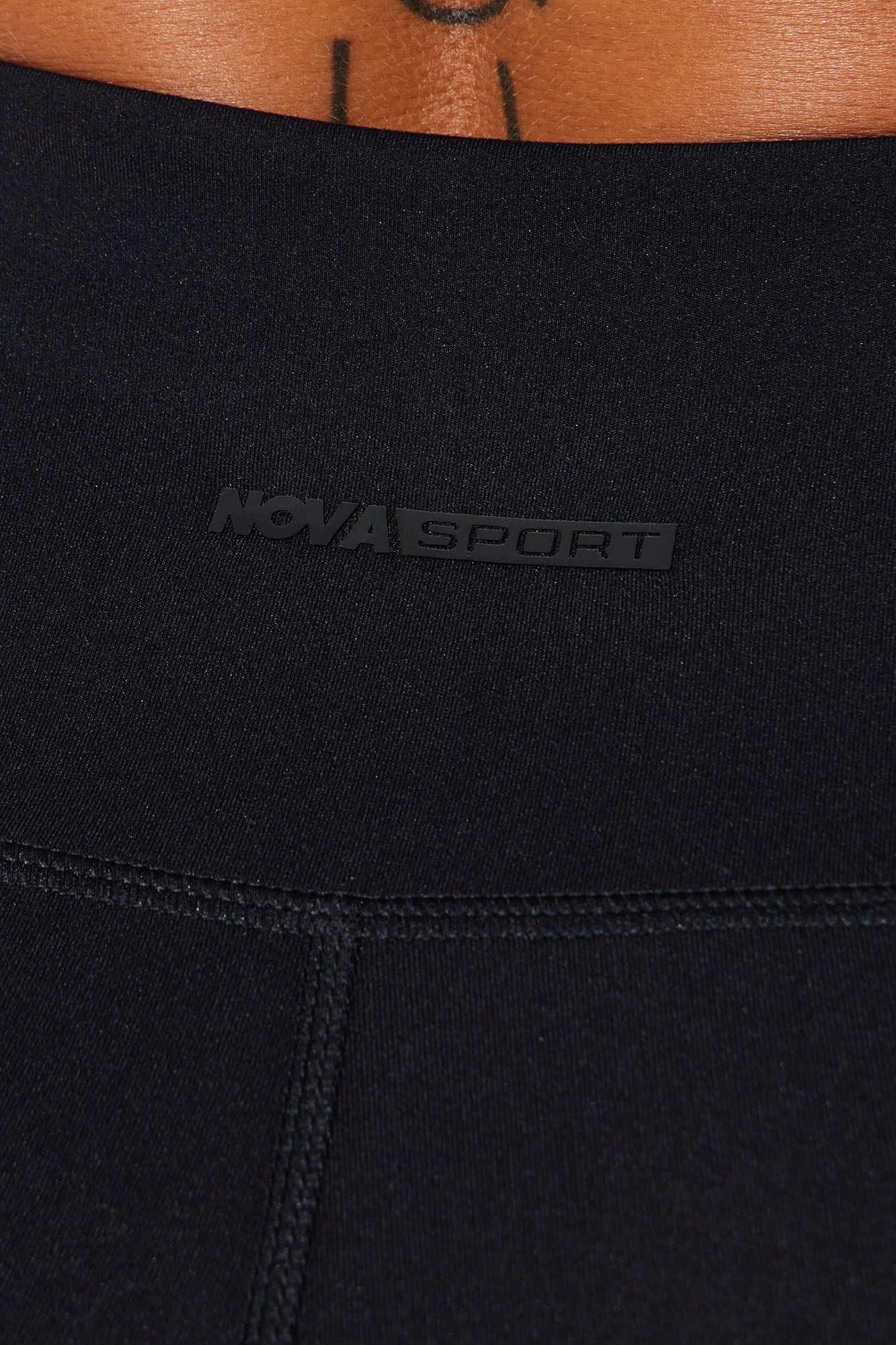Flexibility Super Soft Capri Active Legging - Black - Image 3