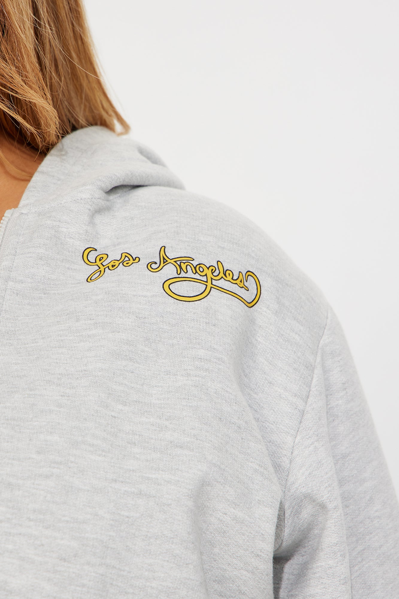 Alpha Energy Zip Front Hoodie - Heather Grey - Image 8