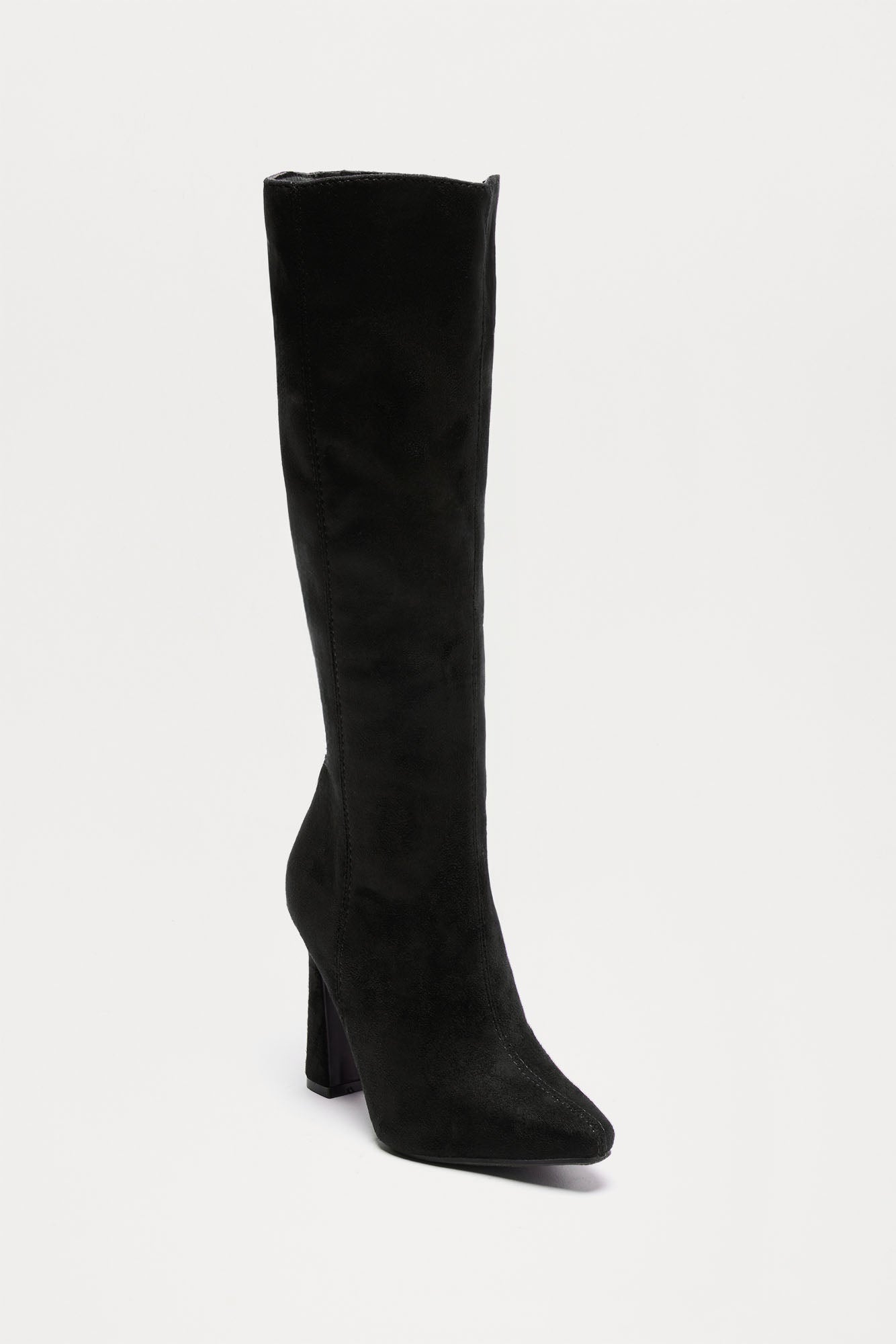 Brett Knee High Boots - Black - Image 3