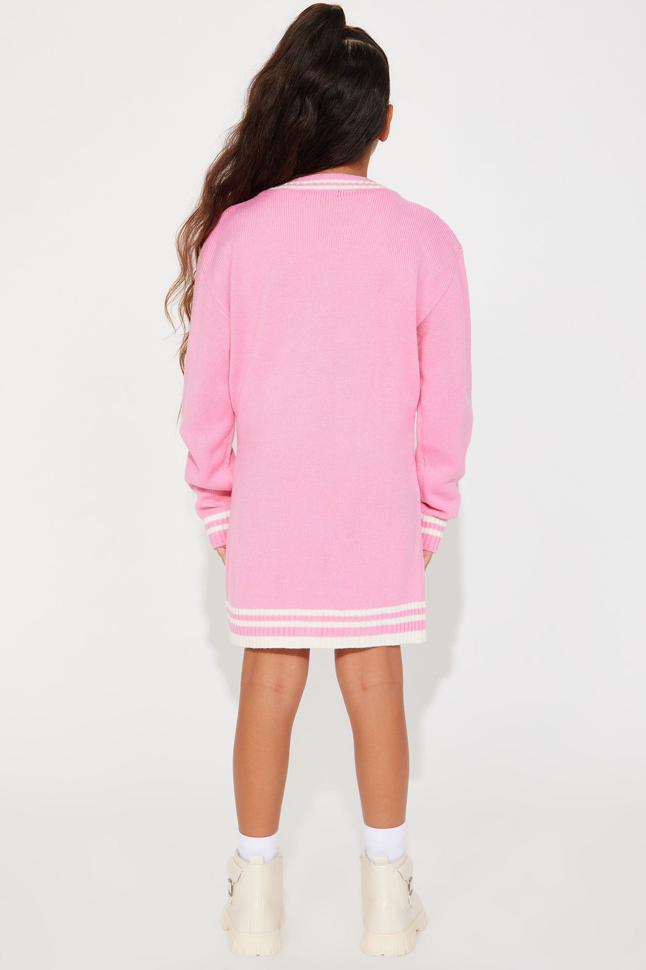 Mini Varsity Moment Mini Dress - Pink/combo - Image 4