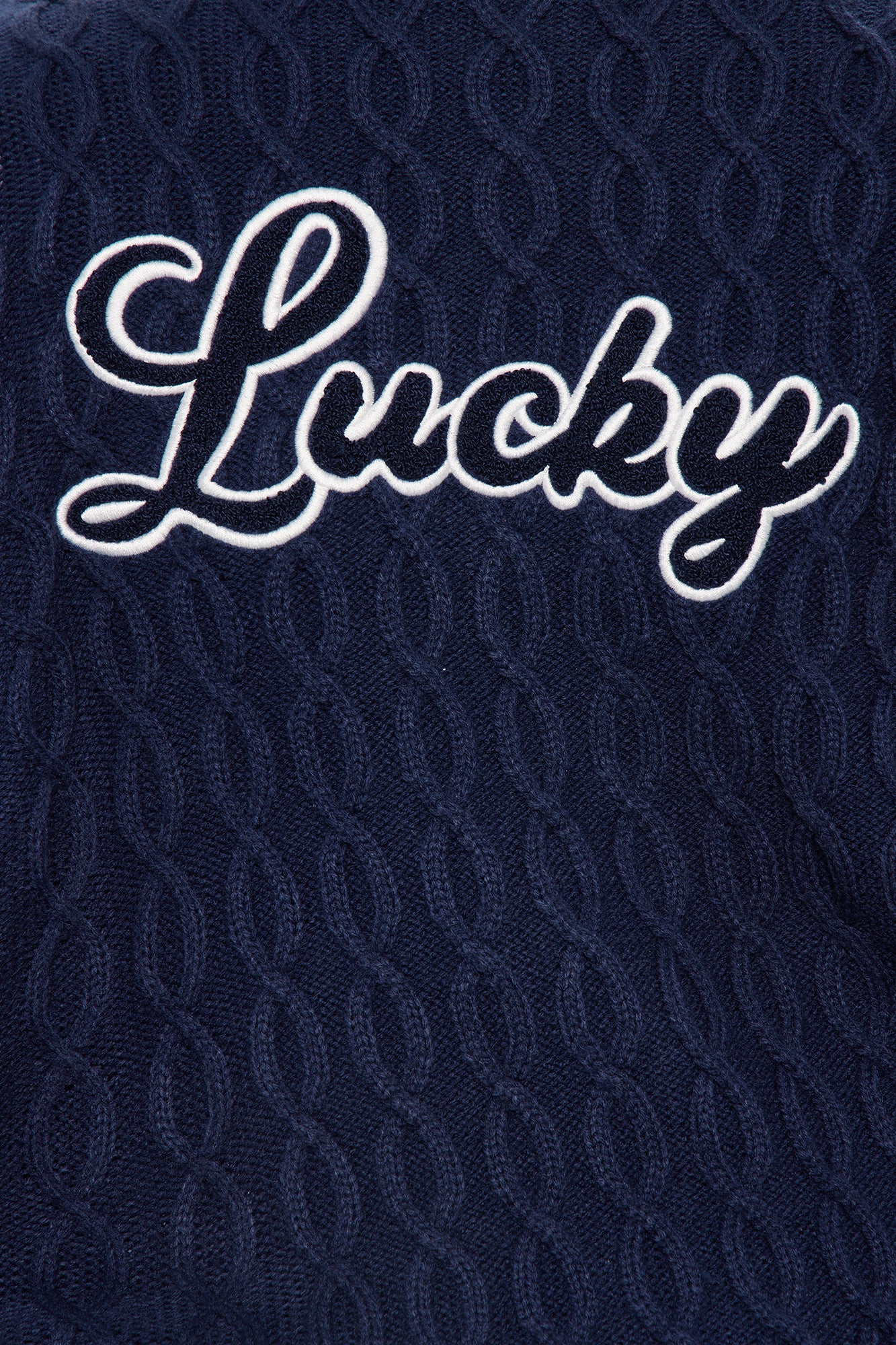 Happy To Be In Paris Cardigan - Navy/combo - Image 8