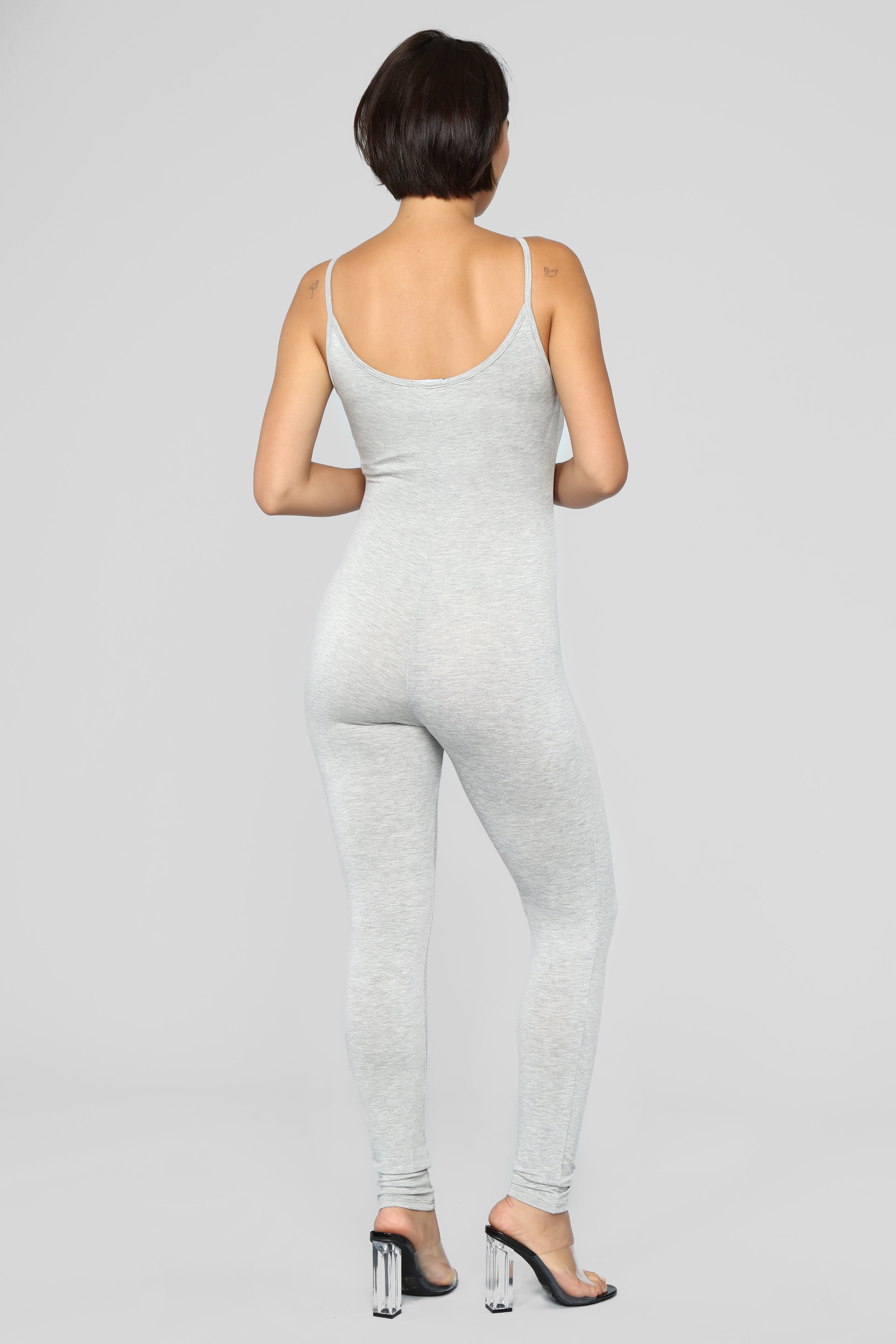 Nova Season Jumpsuit - Heather Grey - Image 20
