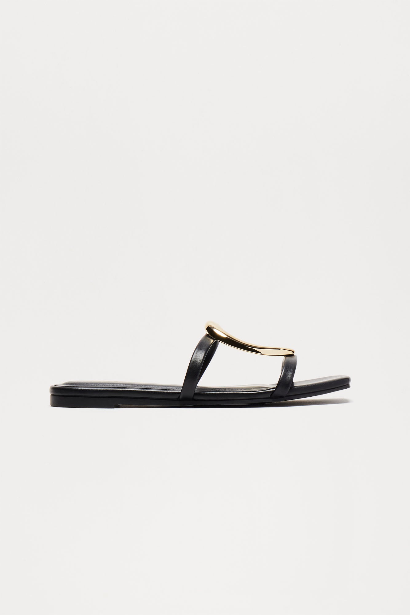 Amaia Hardware Sandals - Black - Image 3