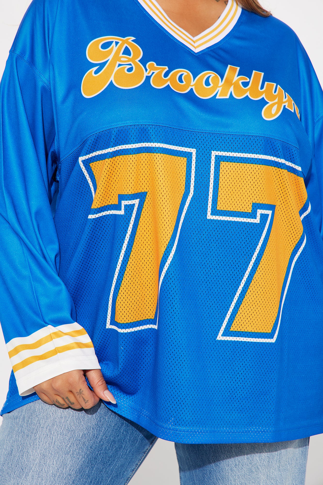 Brooklyn's Baddest Hockey Jersey - Royal - Image 5