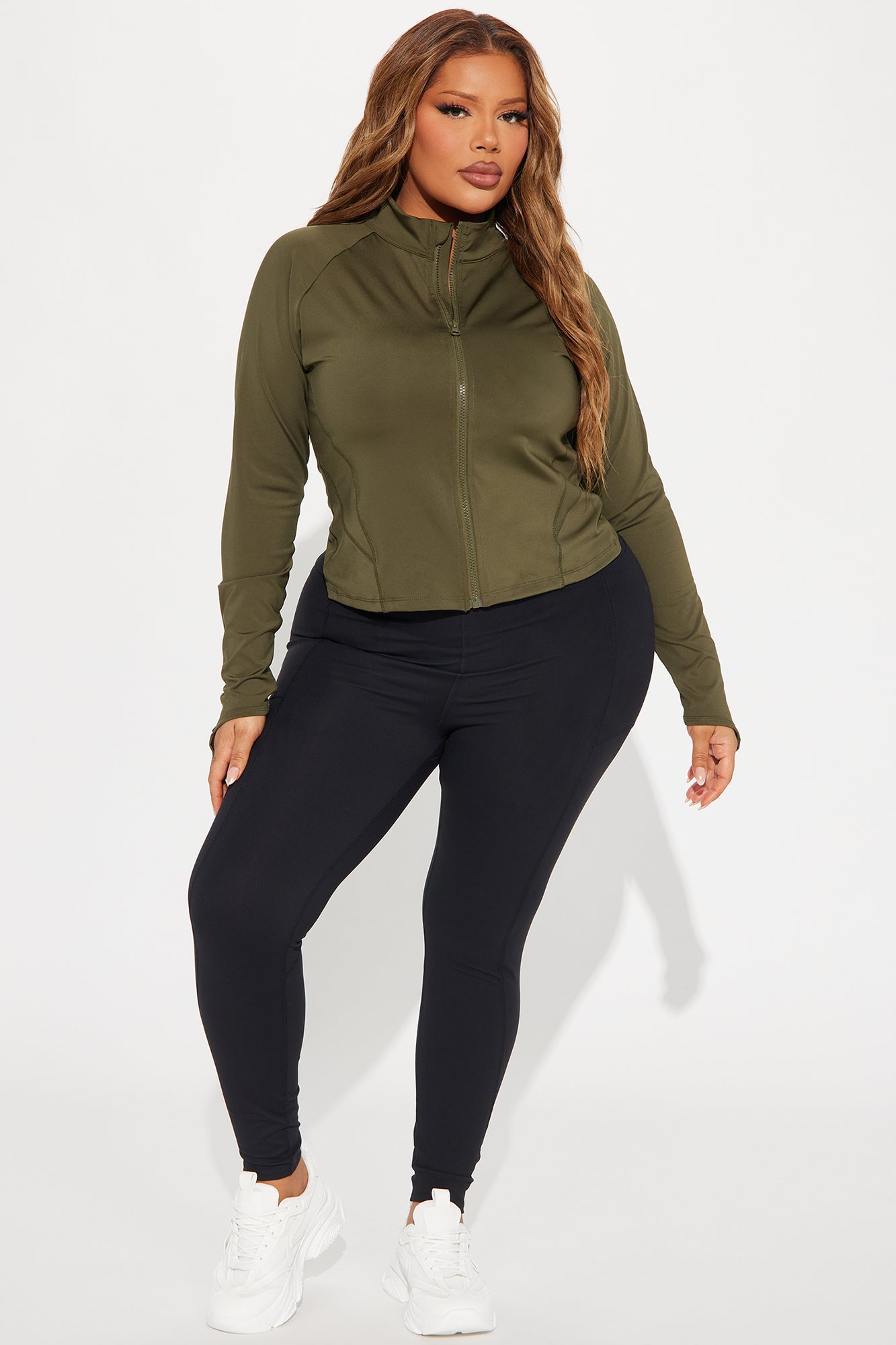 Max It Out Elevate Active Jacket - Olive - Image 6