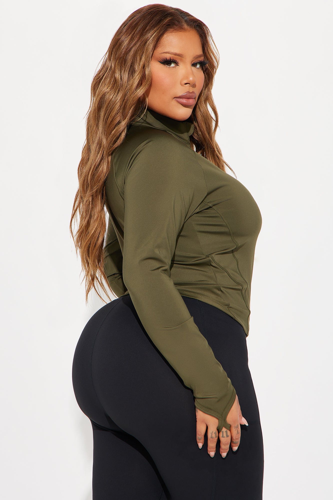 Max It Out Elevate Active Jacket - Olive - Image 8