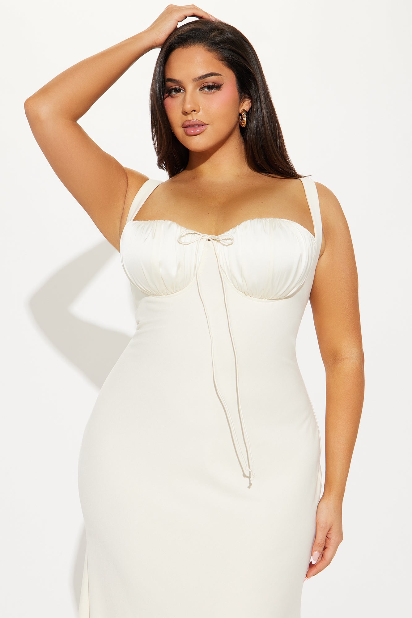 Found In A Fantasy Midi Dress - Cream - Image 5
