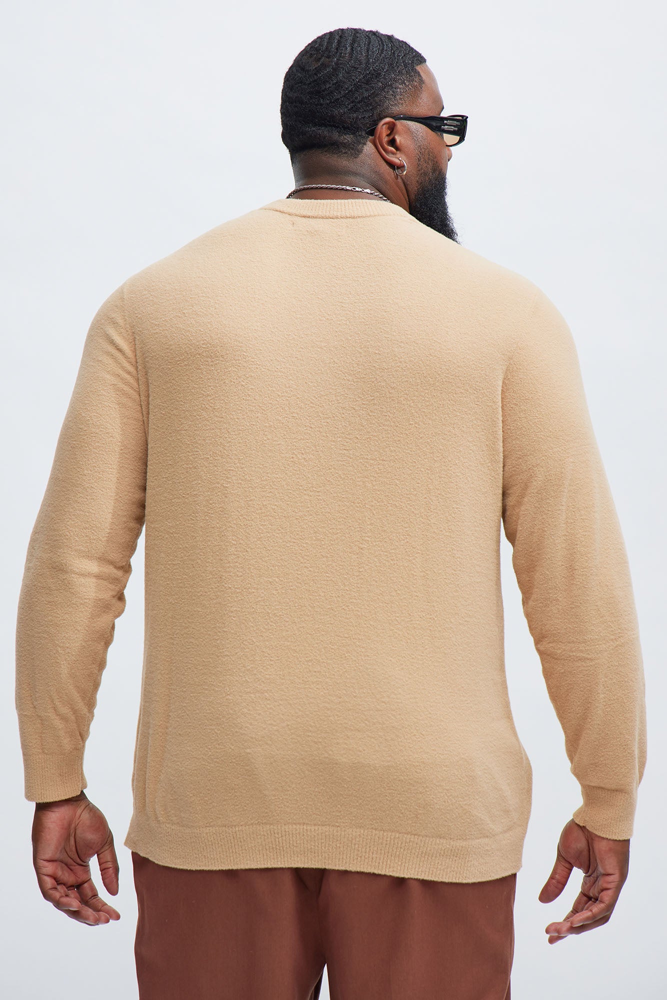 Who They Pickin Crewneck Sweater - Tan - Image 7