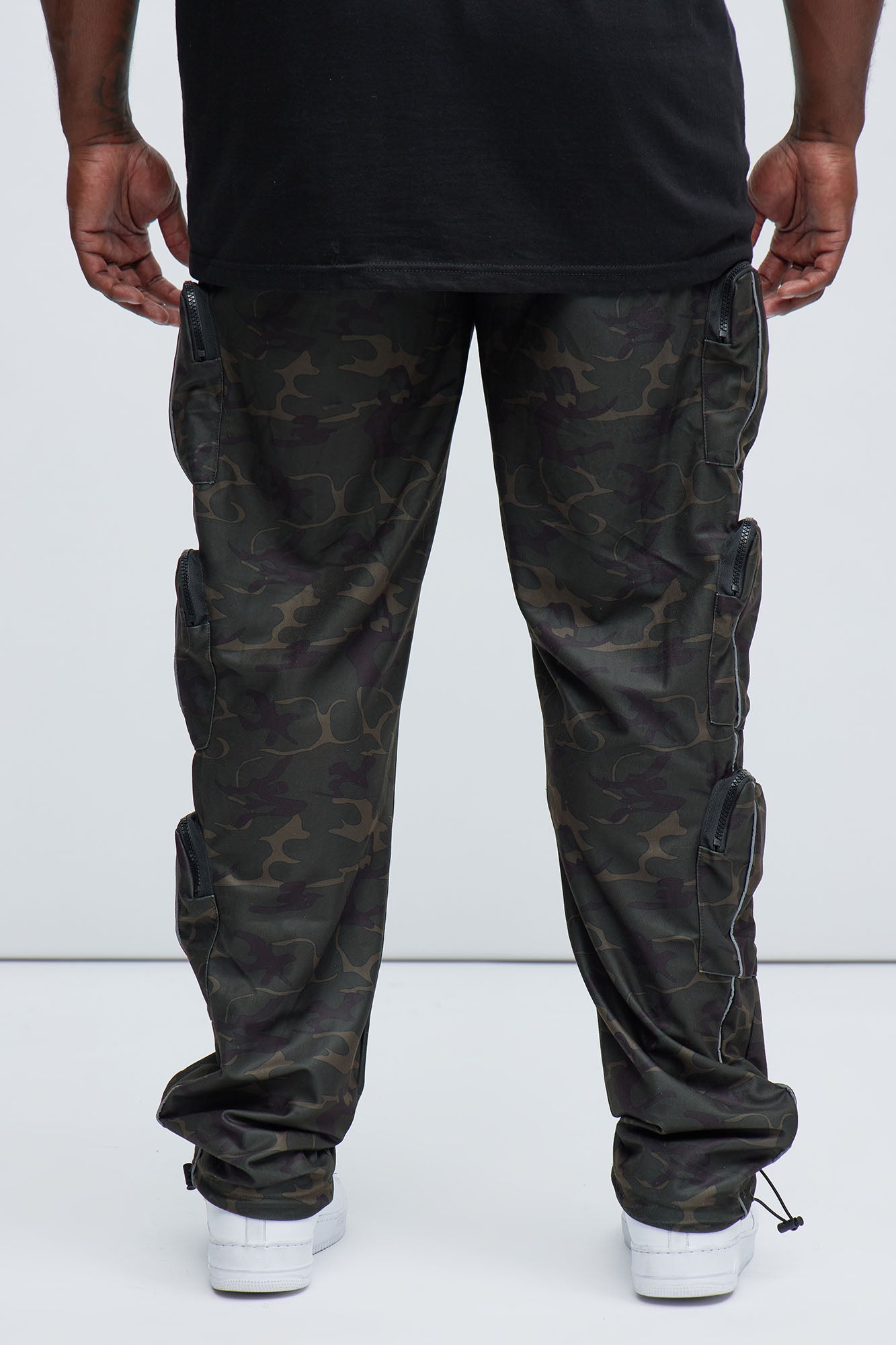 I Got You Cargo Baggy Track Pants - Camouflage - Image 9