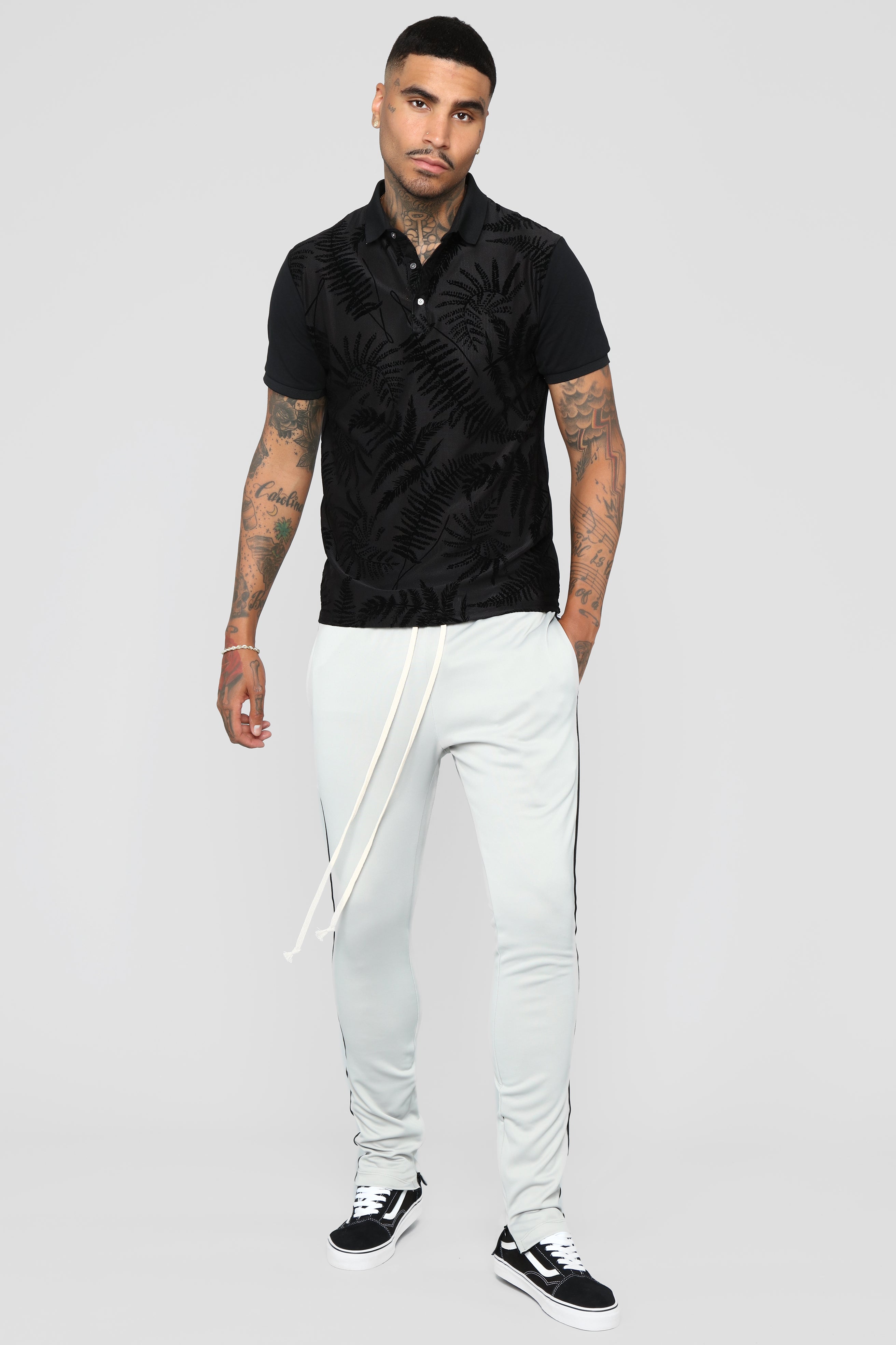 Breezy Short Sleeve Polo - Black - Image 4