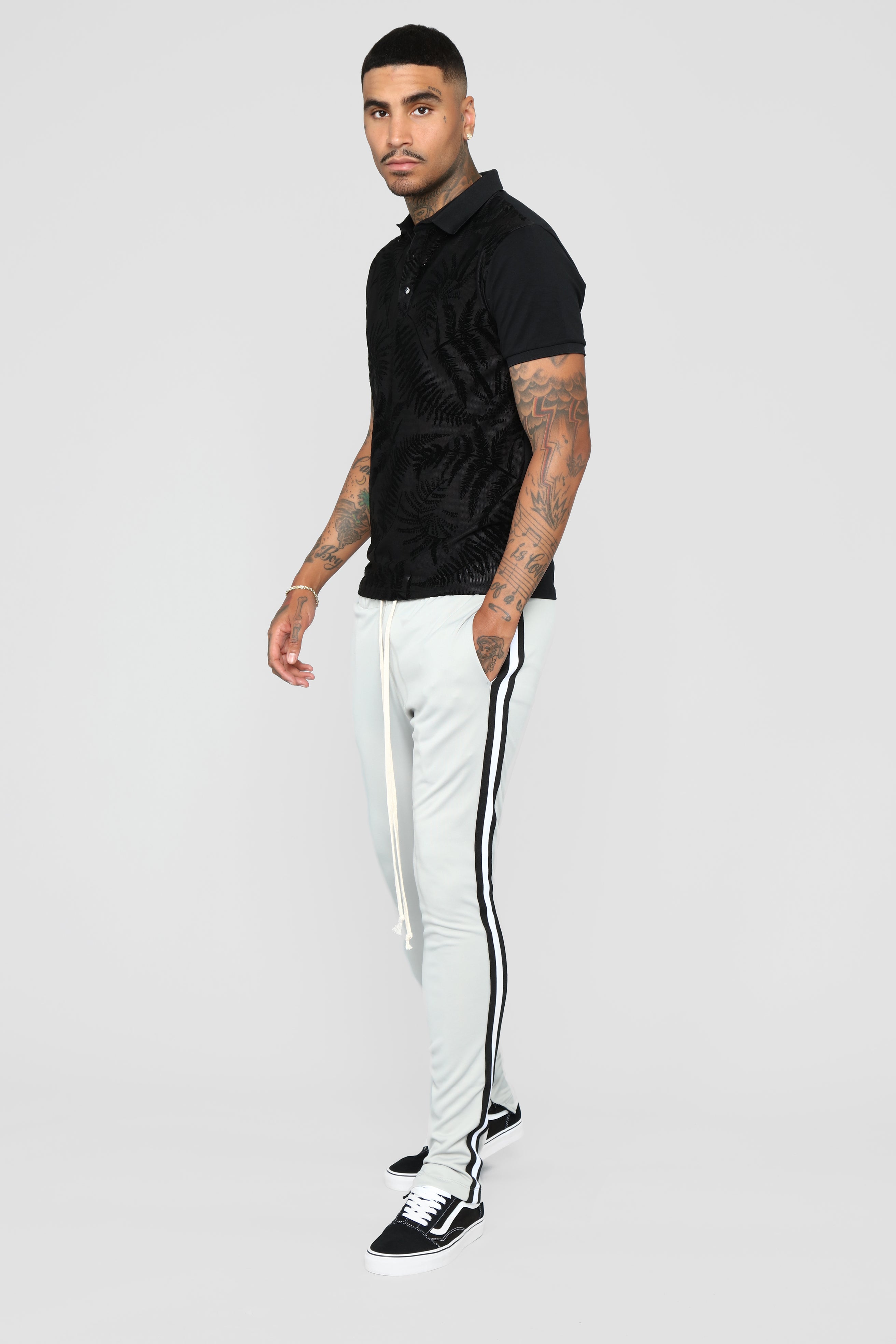 Breezy Short Sleeve Polo - Black - Image 6