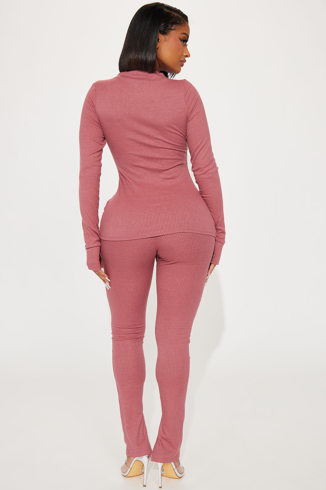 Miranda Legging Set - Mauve - Image 3