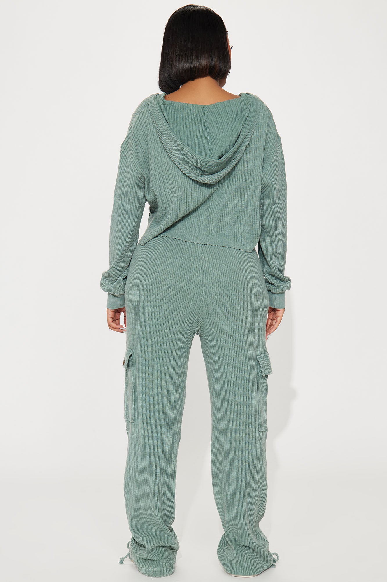Blair Thermal Pant Set - Green - Image 4