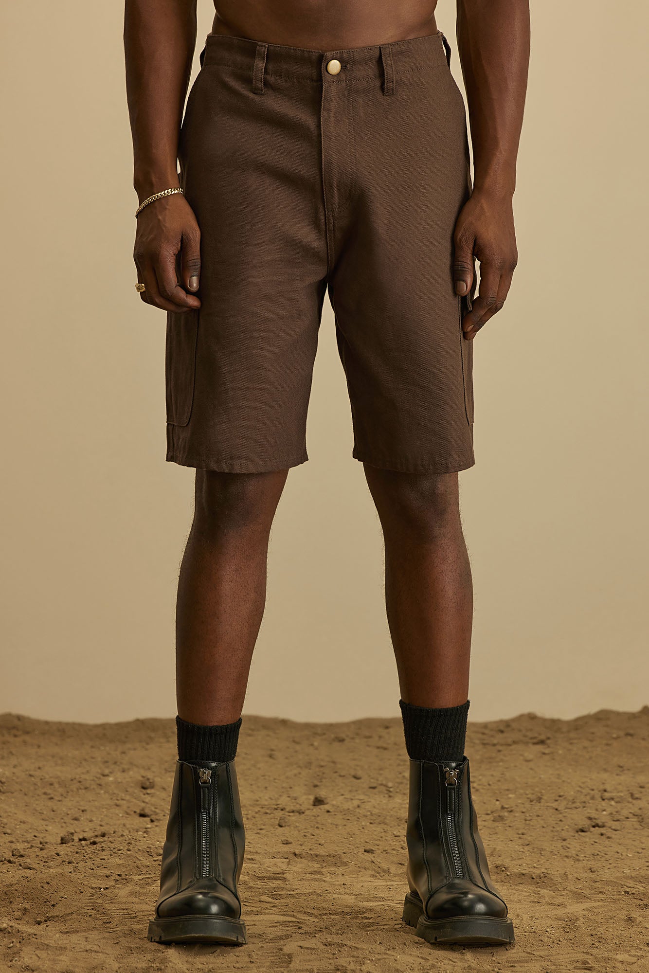 Alexander Utility Shorts - Brown - Image 3