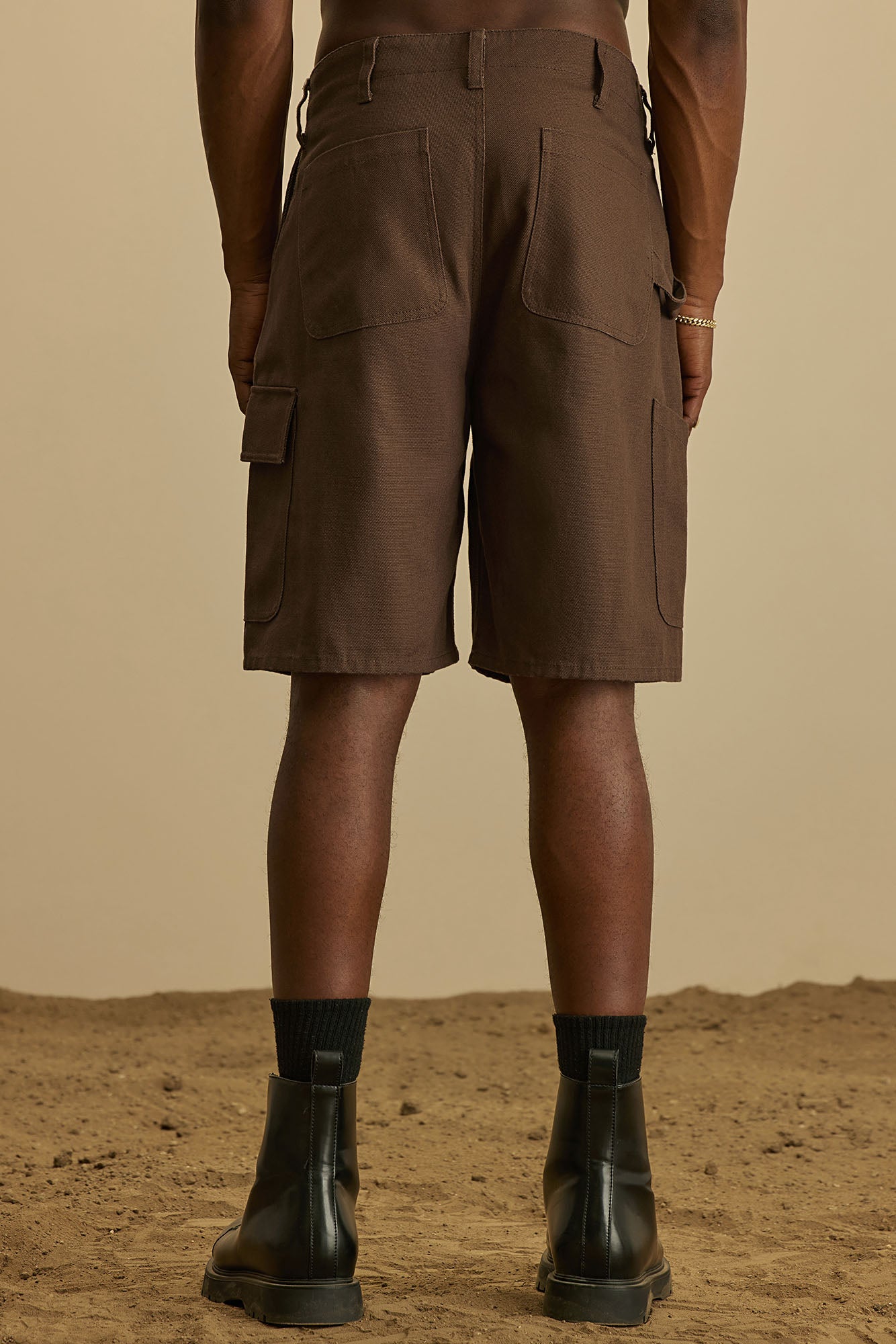 Alexander Utility Shorts - Brown - Image 4
