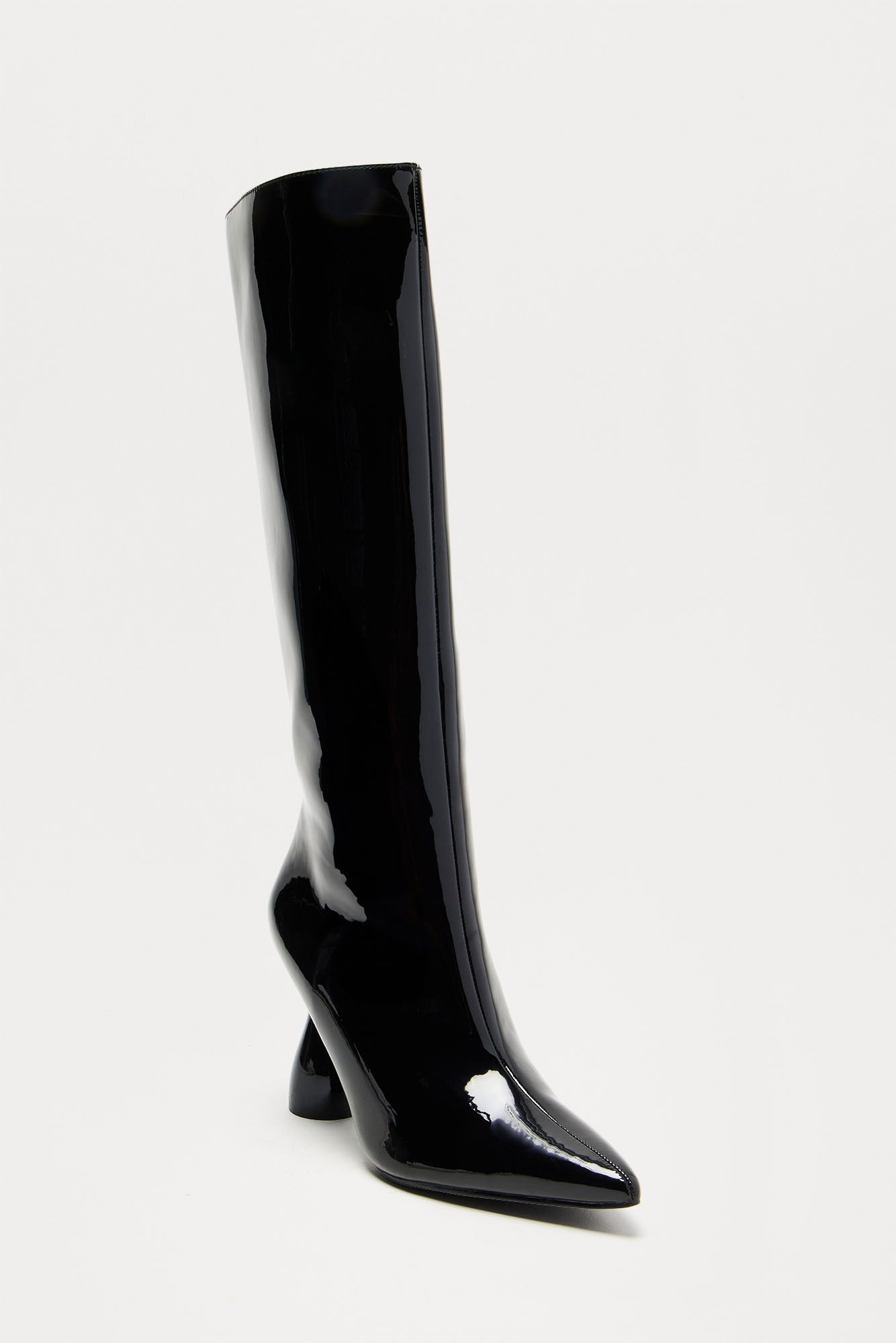 This Is My Moment Metallic Boots - Black - Image 4