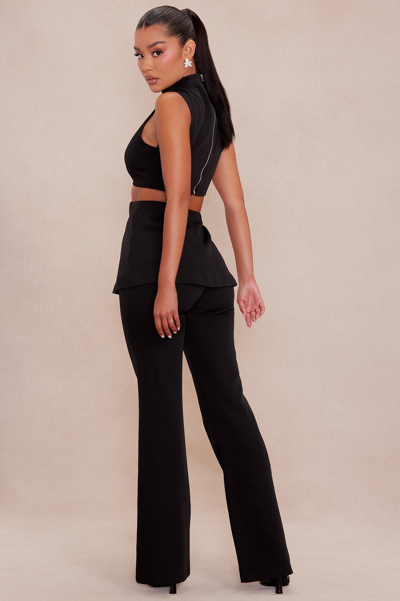 Solene Pant Set - Black - Image 4