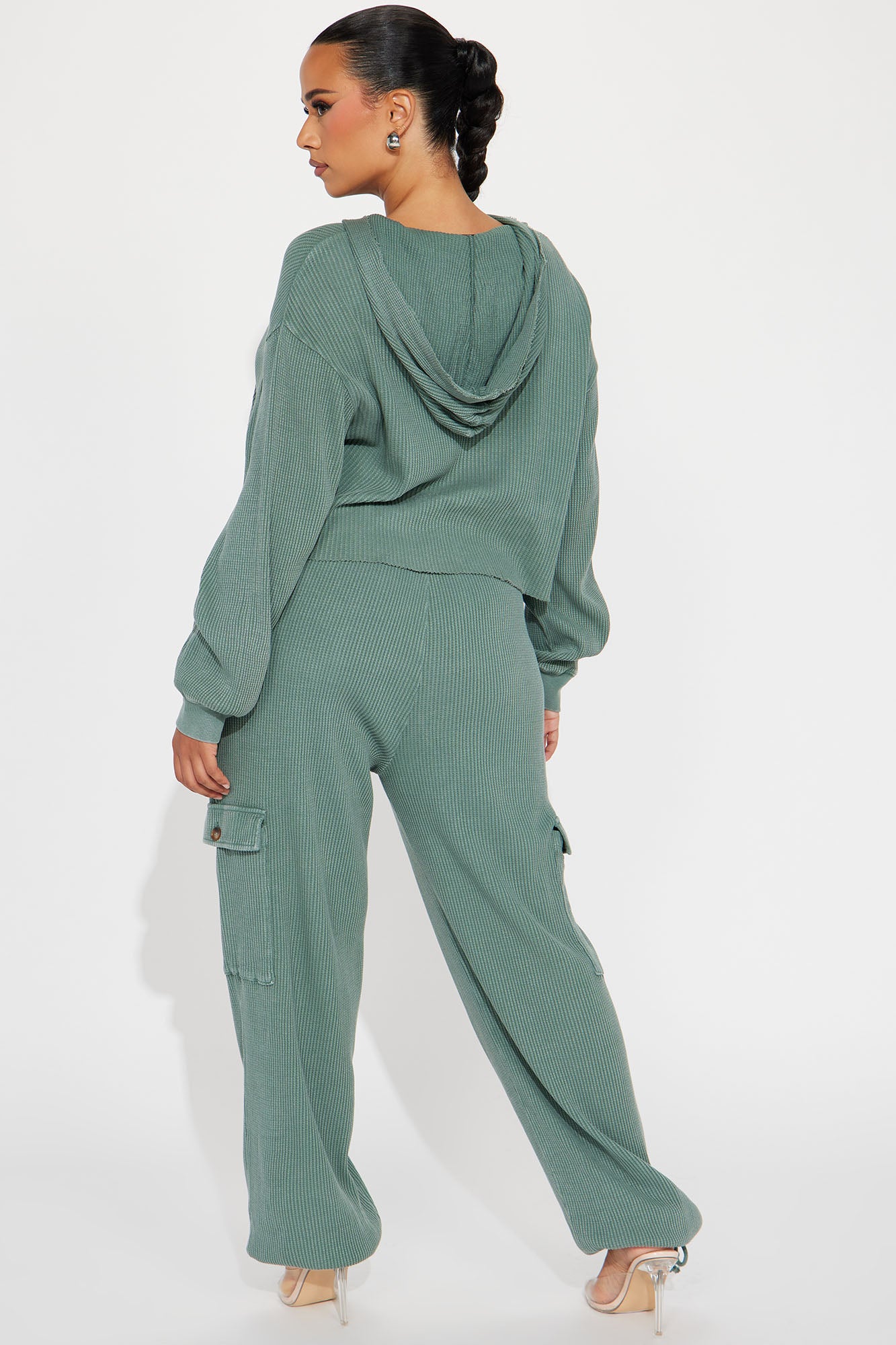 Blair Thermal Pant Set - Green - Image 8