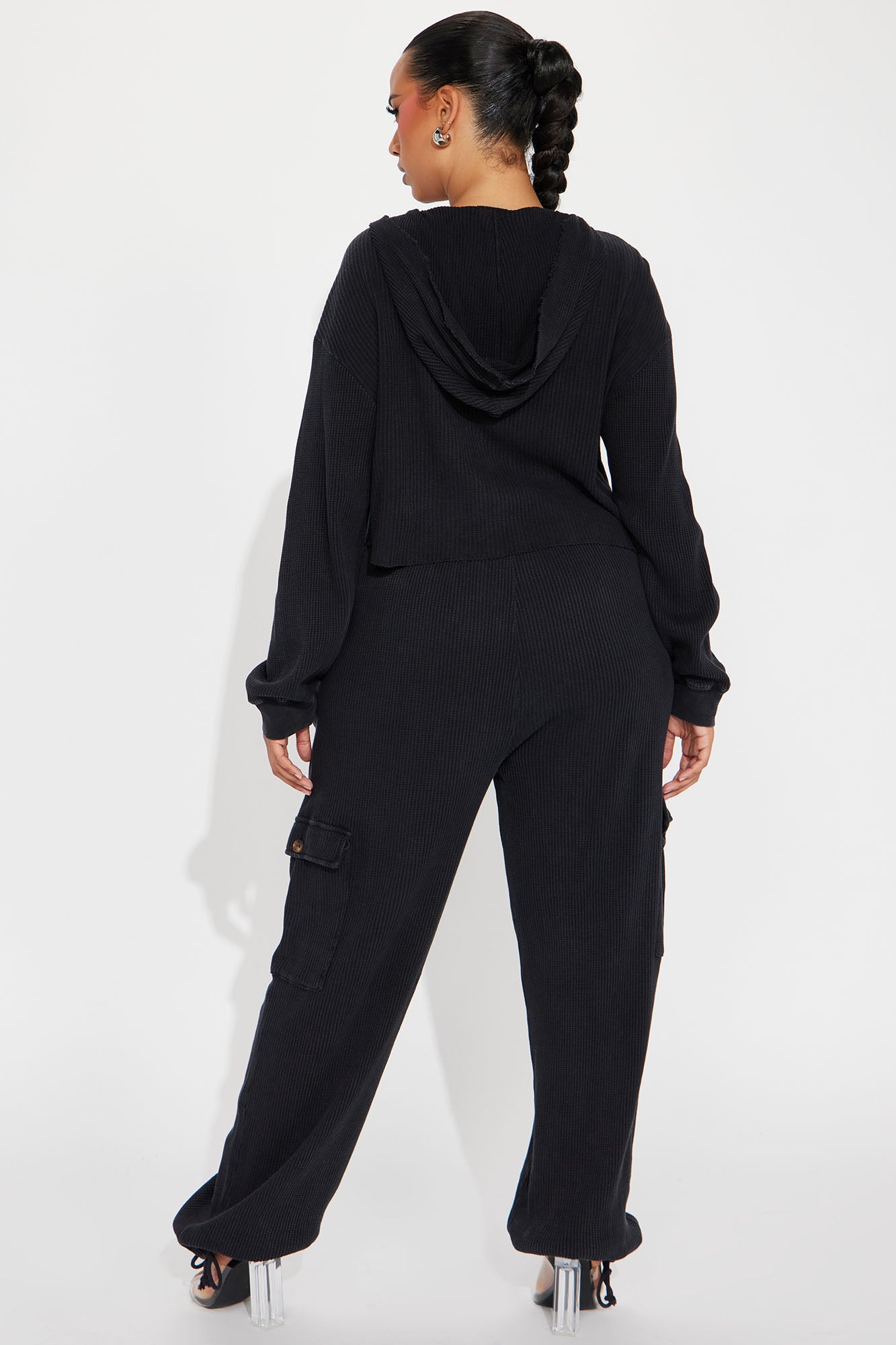 Blair Thermal Pant Set - Black - Image 6
