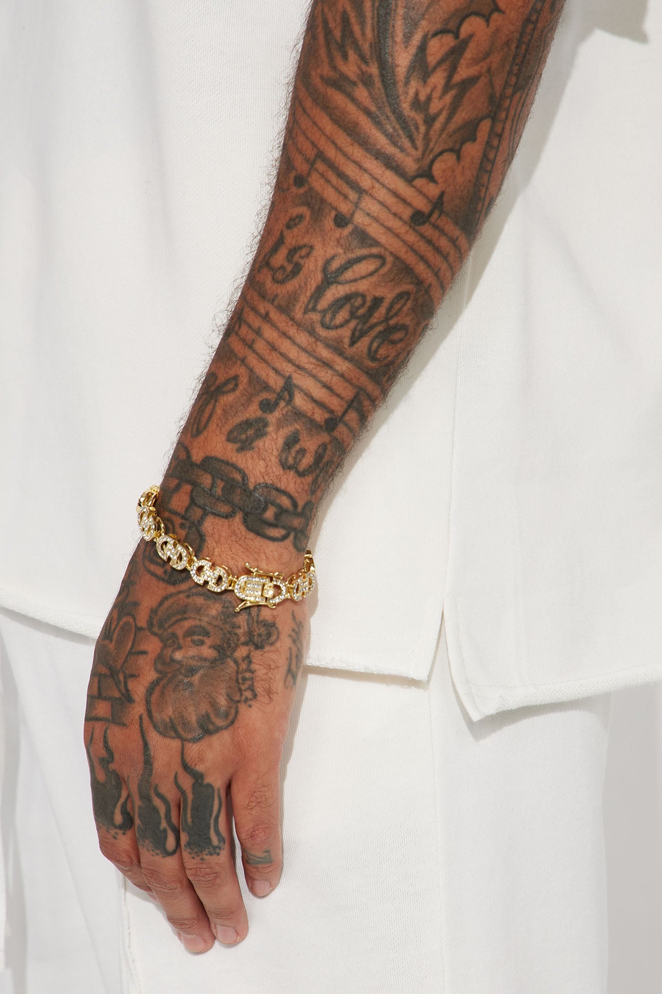I Like How It Looks Oversized Terry Short Sleeve Tee - White - Image 6