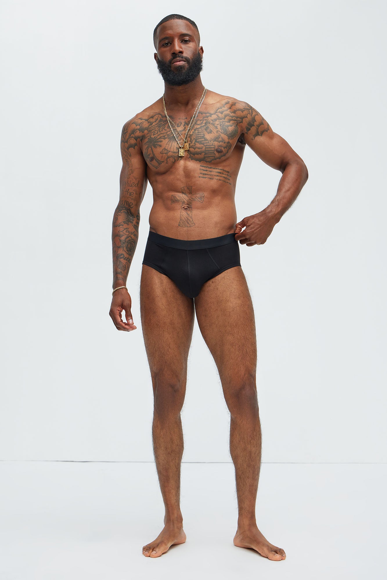 Essential Modal Brief 3 Pack - Black - Image 3