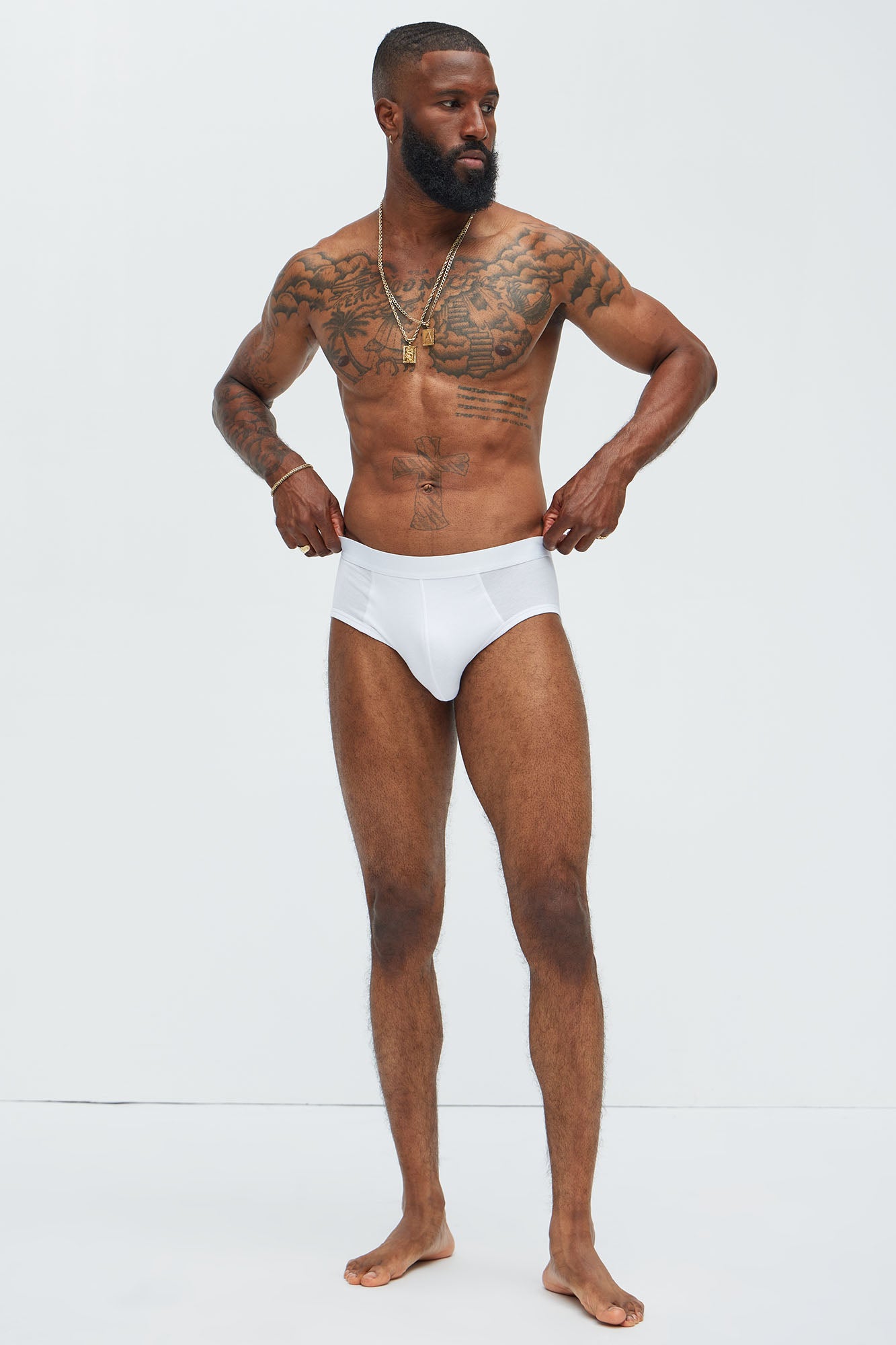 Essential Modal Brief 3 Pack - White - Image 3
