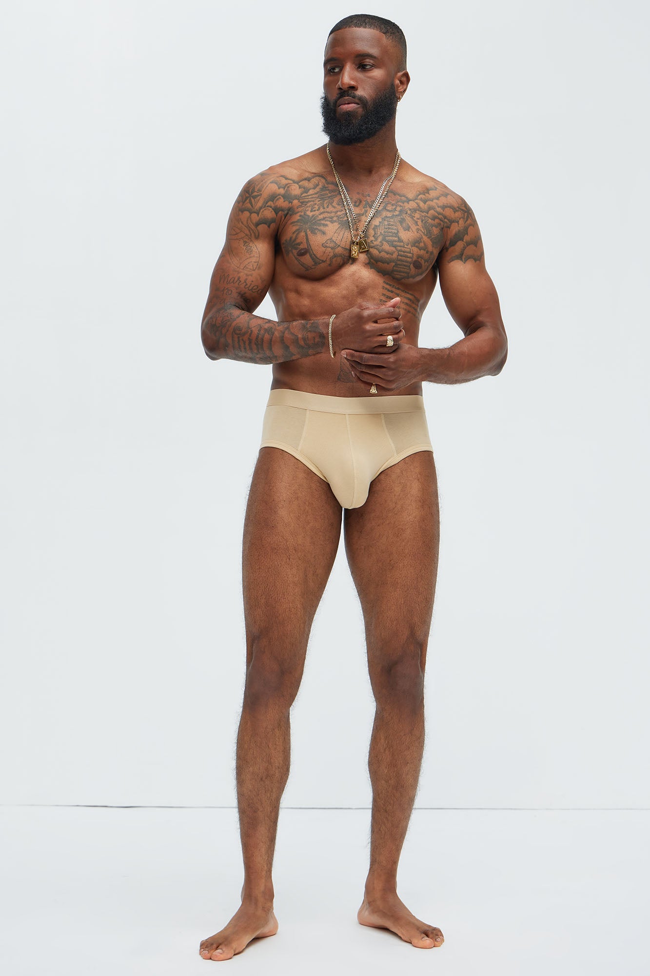 Essential Modal Brief - Khaki - Image 3