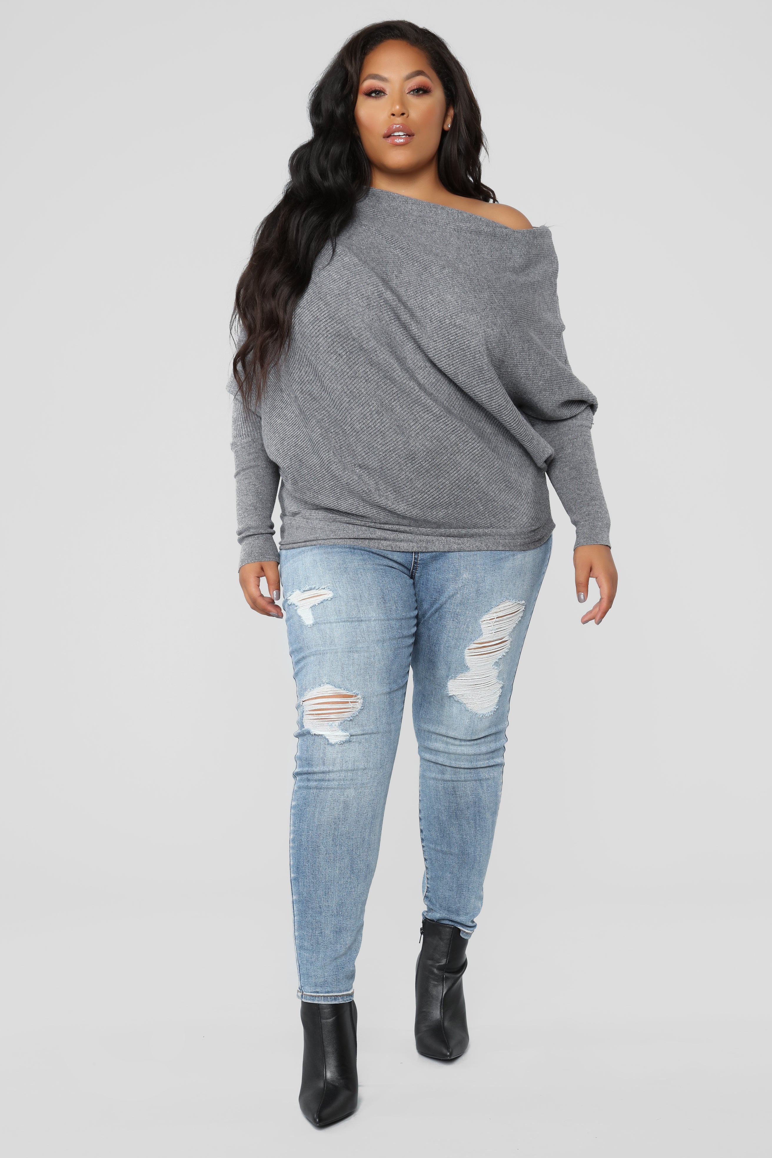 Karly Sweater - Grey - Image 8