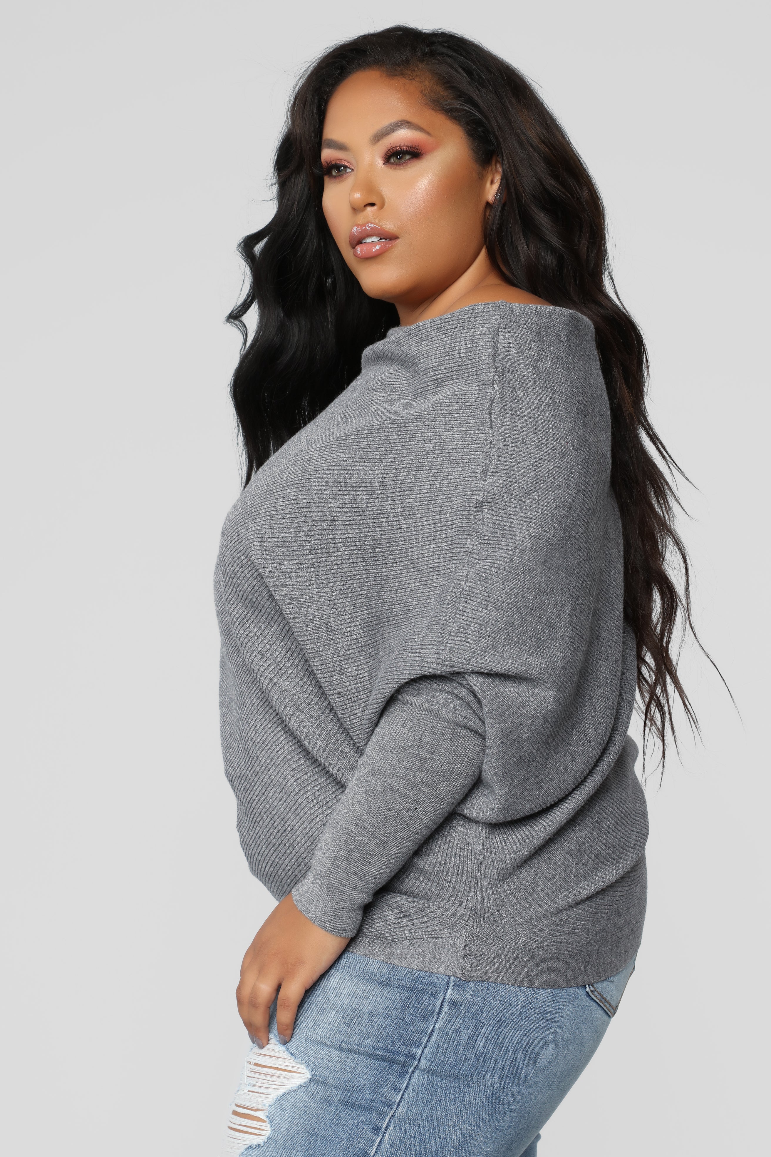 Karly Sweater - Grey - Image 9