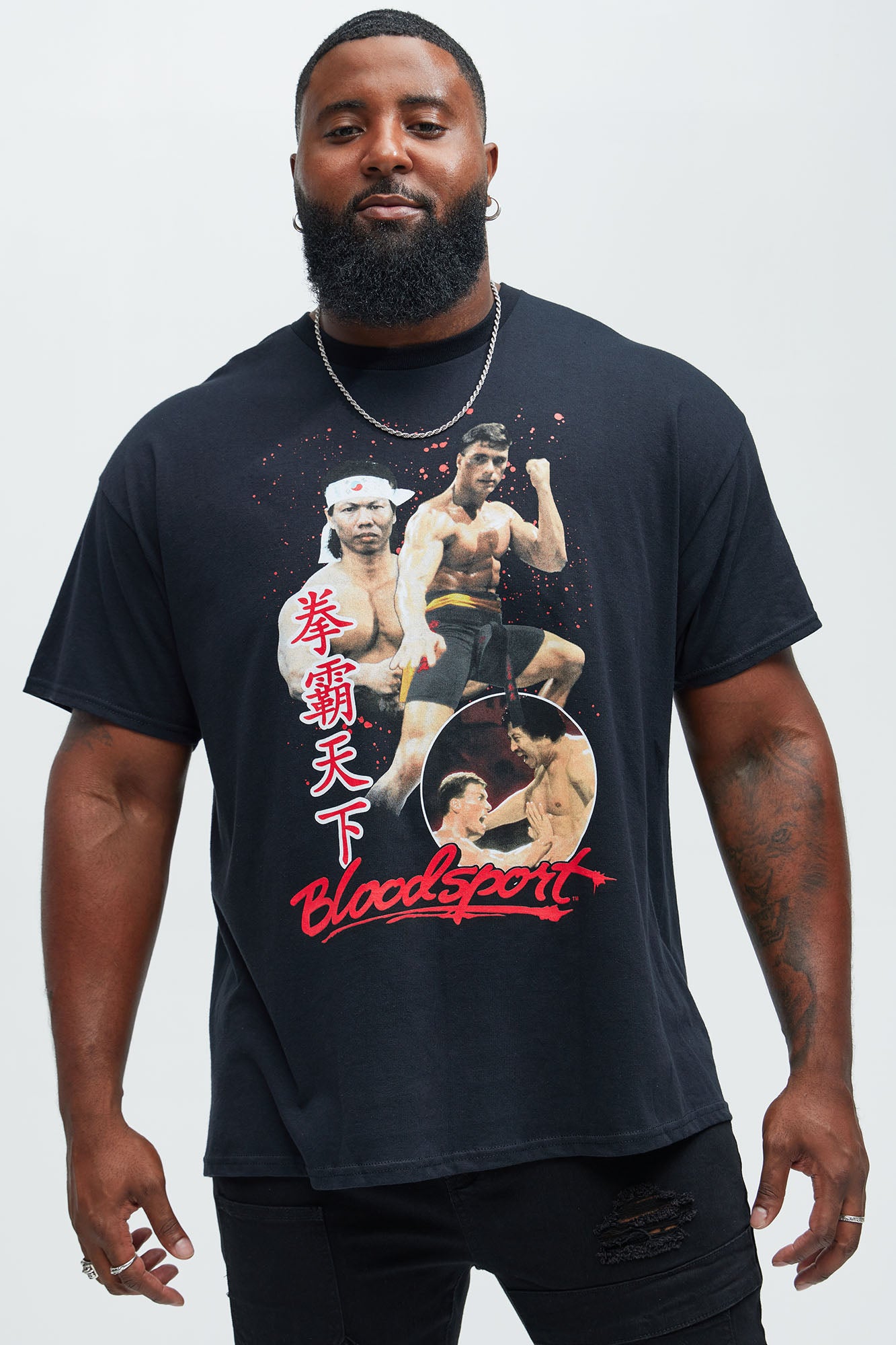 Bloodsport Short Sleeve Tee - Black - Image 4
