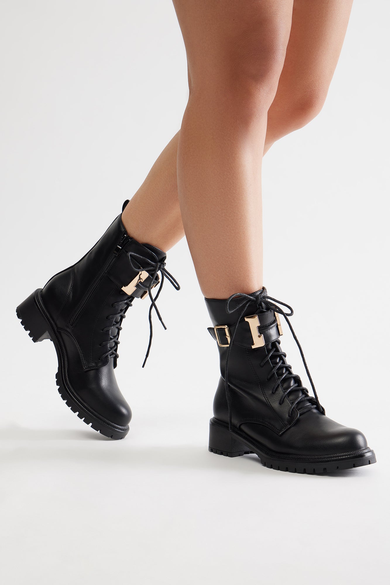 Blade Combat Boots - Black - Image 4