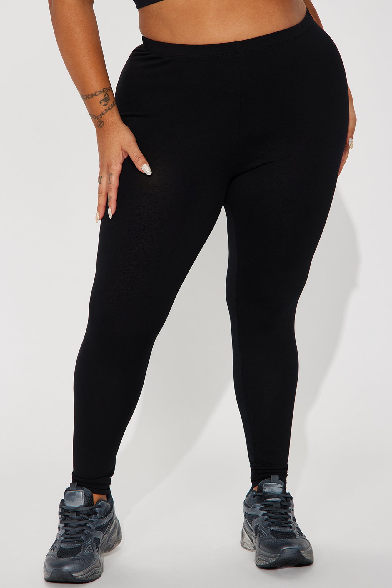Lean On Me Leggings - Black - Image 5