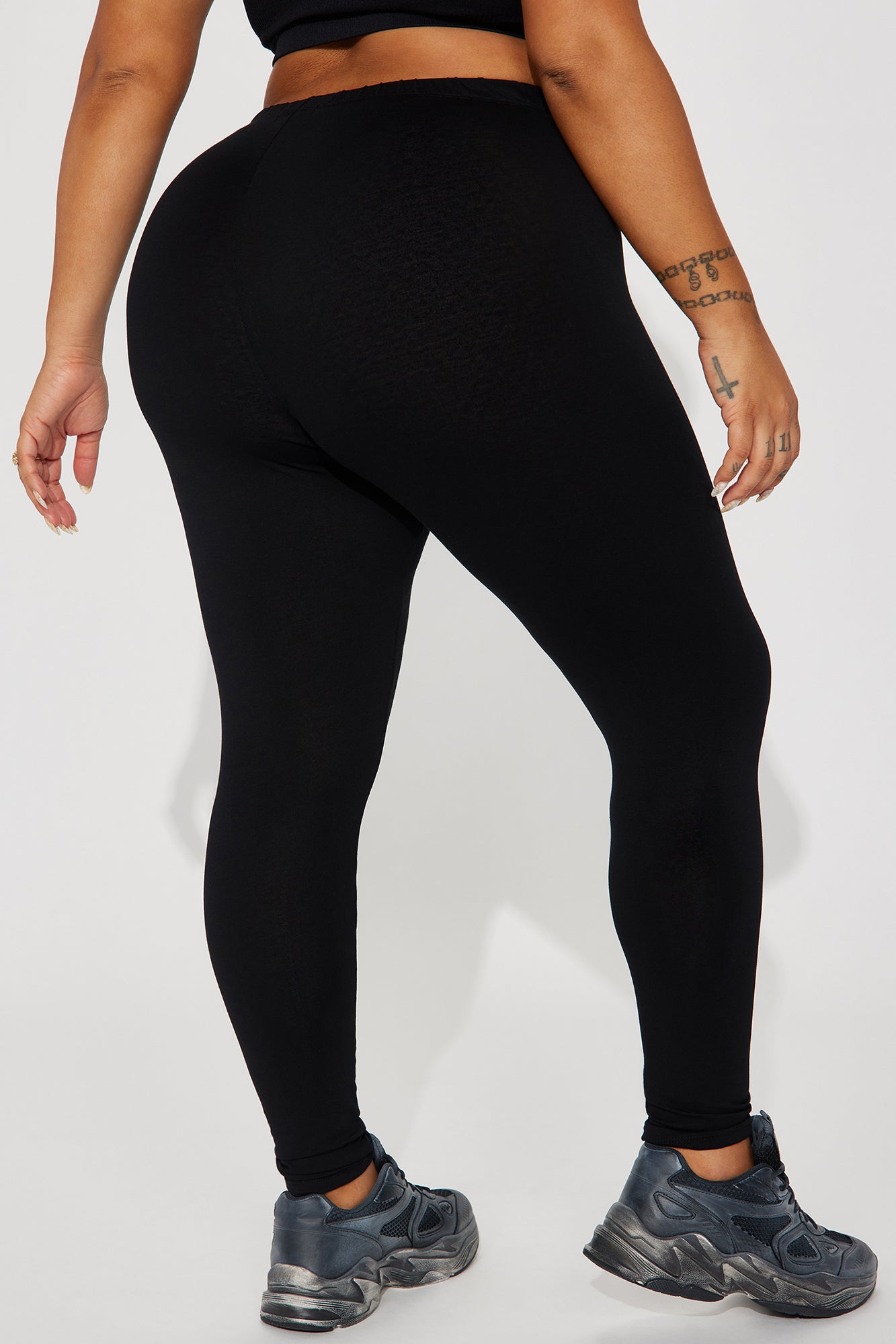 Lean On Me Leggings - Black - Image 6