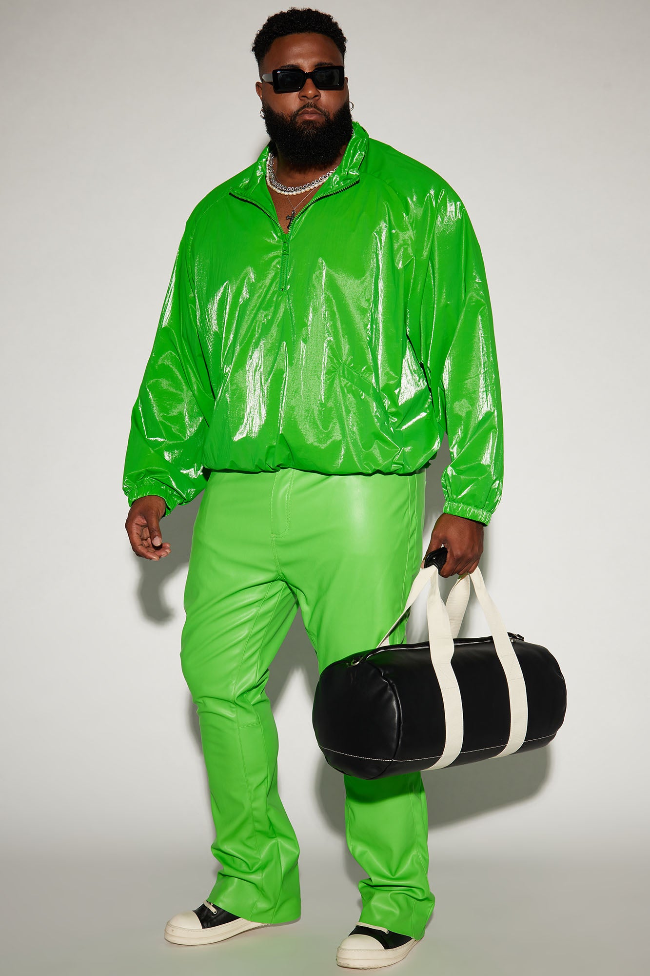 El Prado Nylon Anorak - Green - Image 5