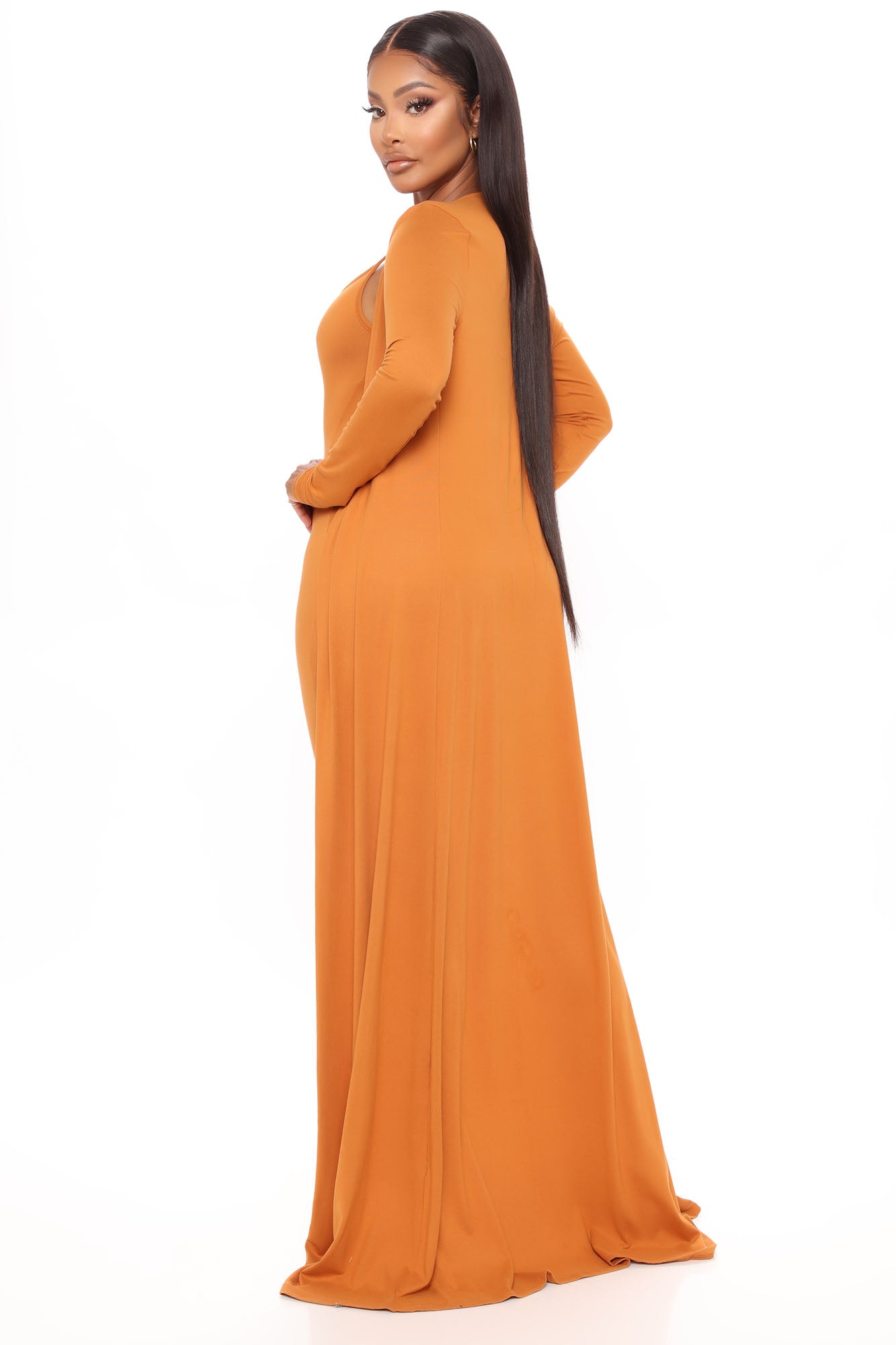 Nova Charmer Jumpsuit Set - Camel - Image 5