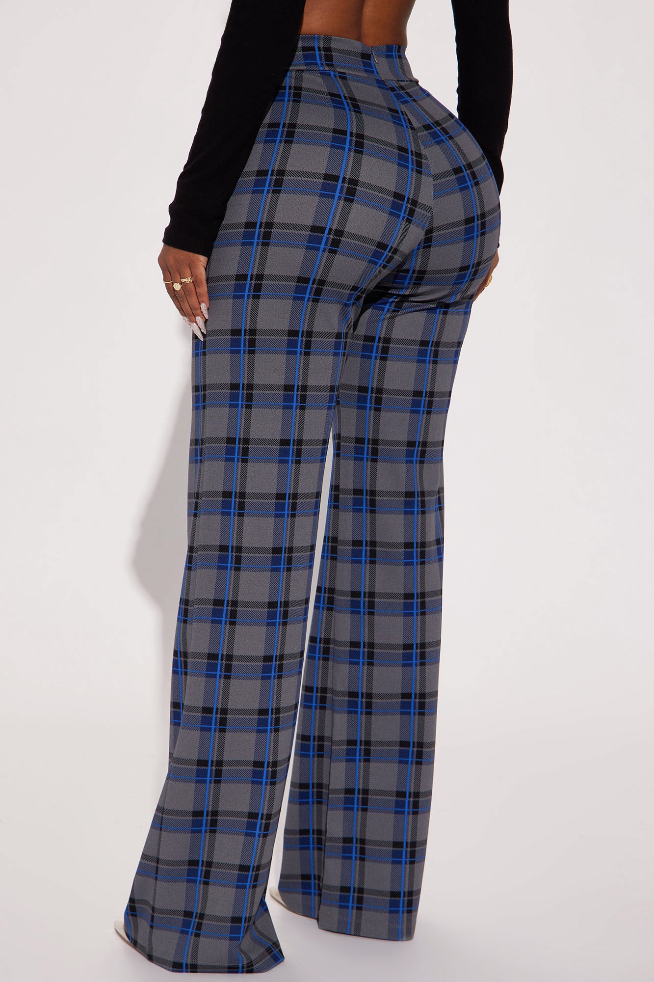 Victoria High Waisted Dress Pant - Grey/combo - Image 3