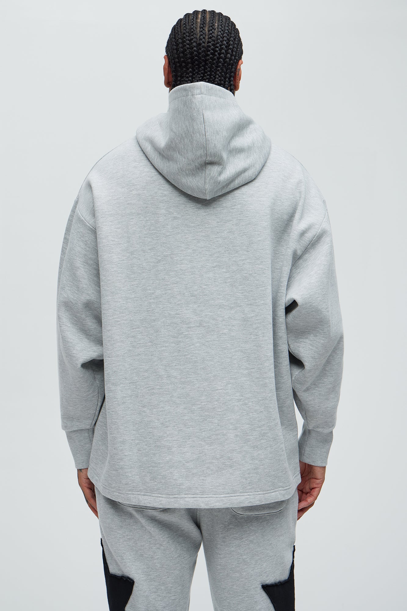 Tyson On The Go Hoodie - Heather Grey - Image 3