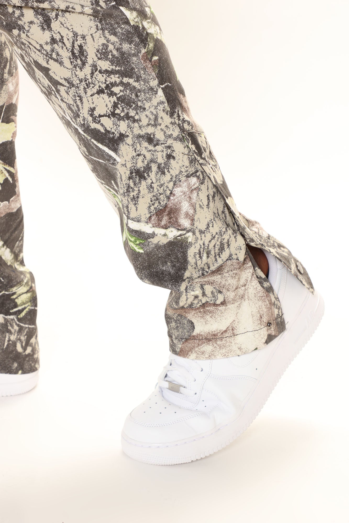 Worker Slim Cargo Pants - Green/combo - Image 10