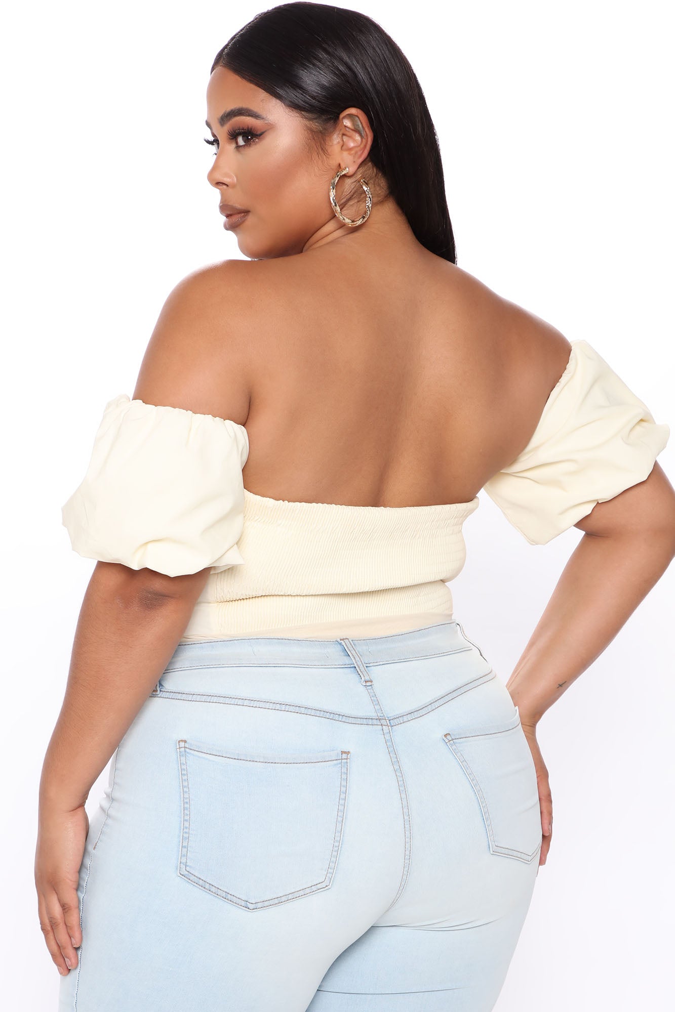 With Desire Bodysuit - Ivory - Image 8