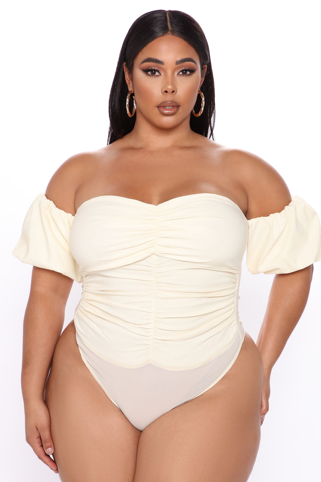 With Desire Bodysuit - Ivory - Image 5