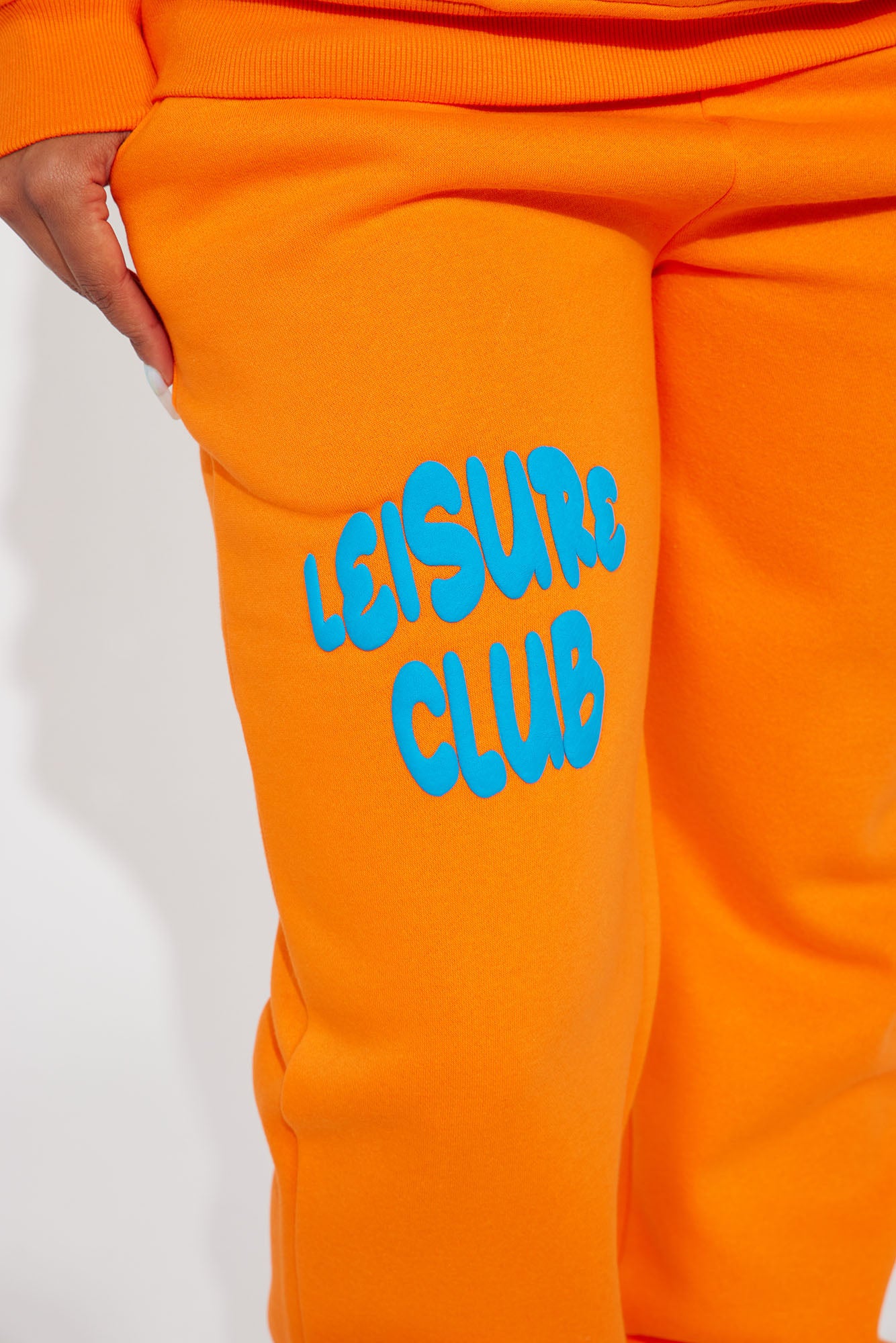 Leisure Day Jogger Set - Orange - Image 4