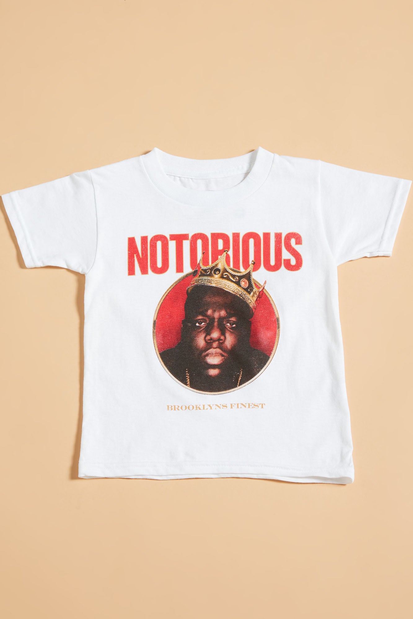 Mini Notorious B.I.G. Short Sleeve Tee - White - Image 5