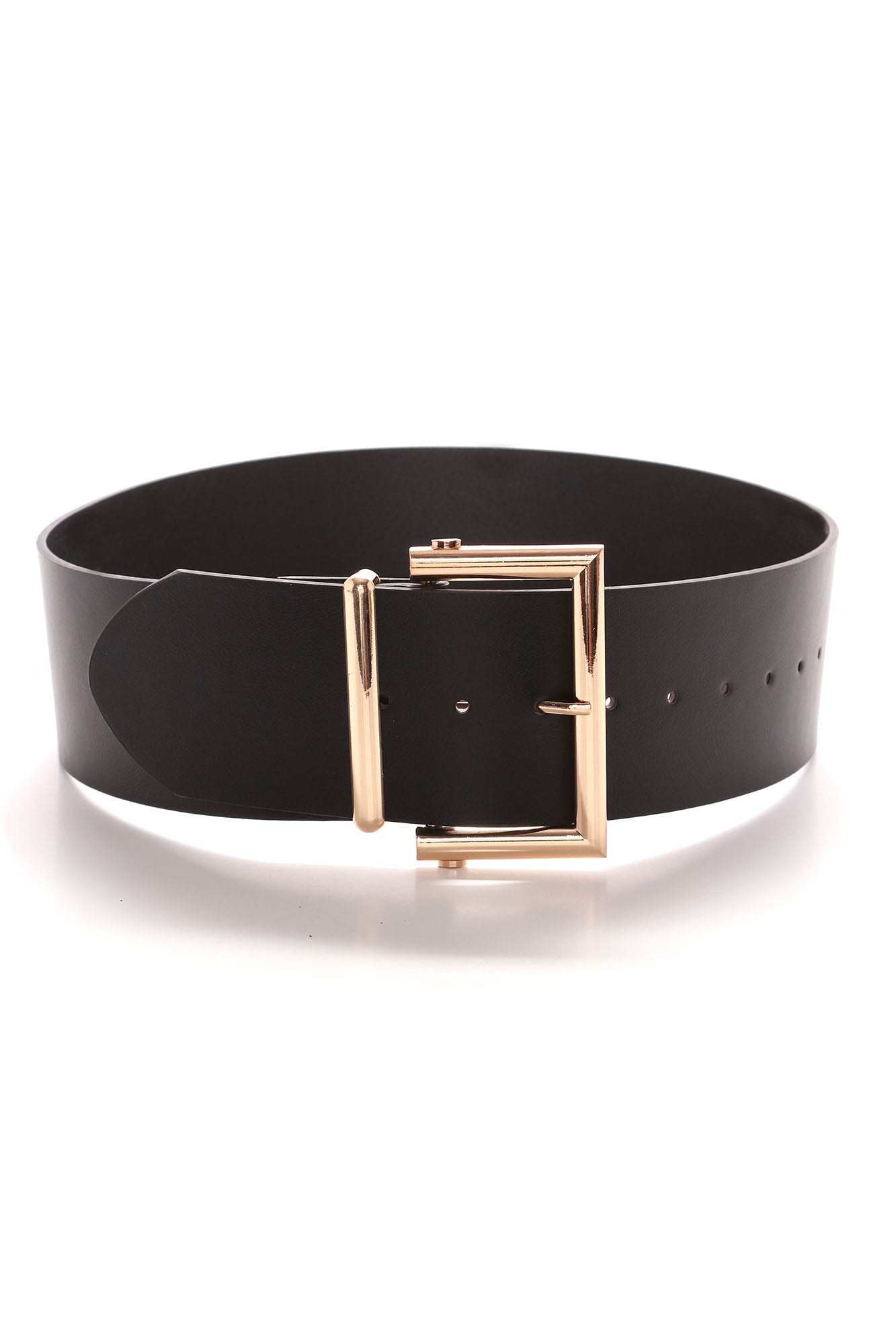 On A New Level Wide Belt - Black - Image 4