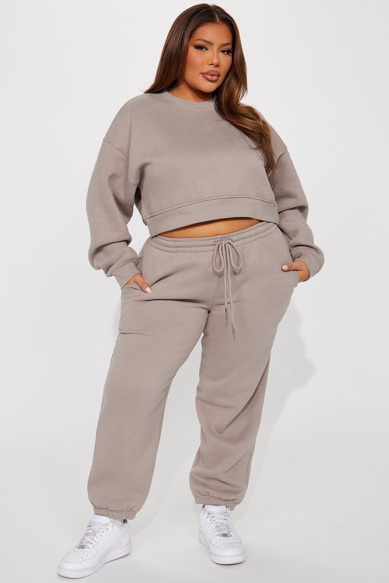 Make It Last Jogger Set - Stone - Image 4