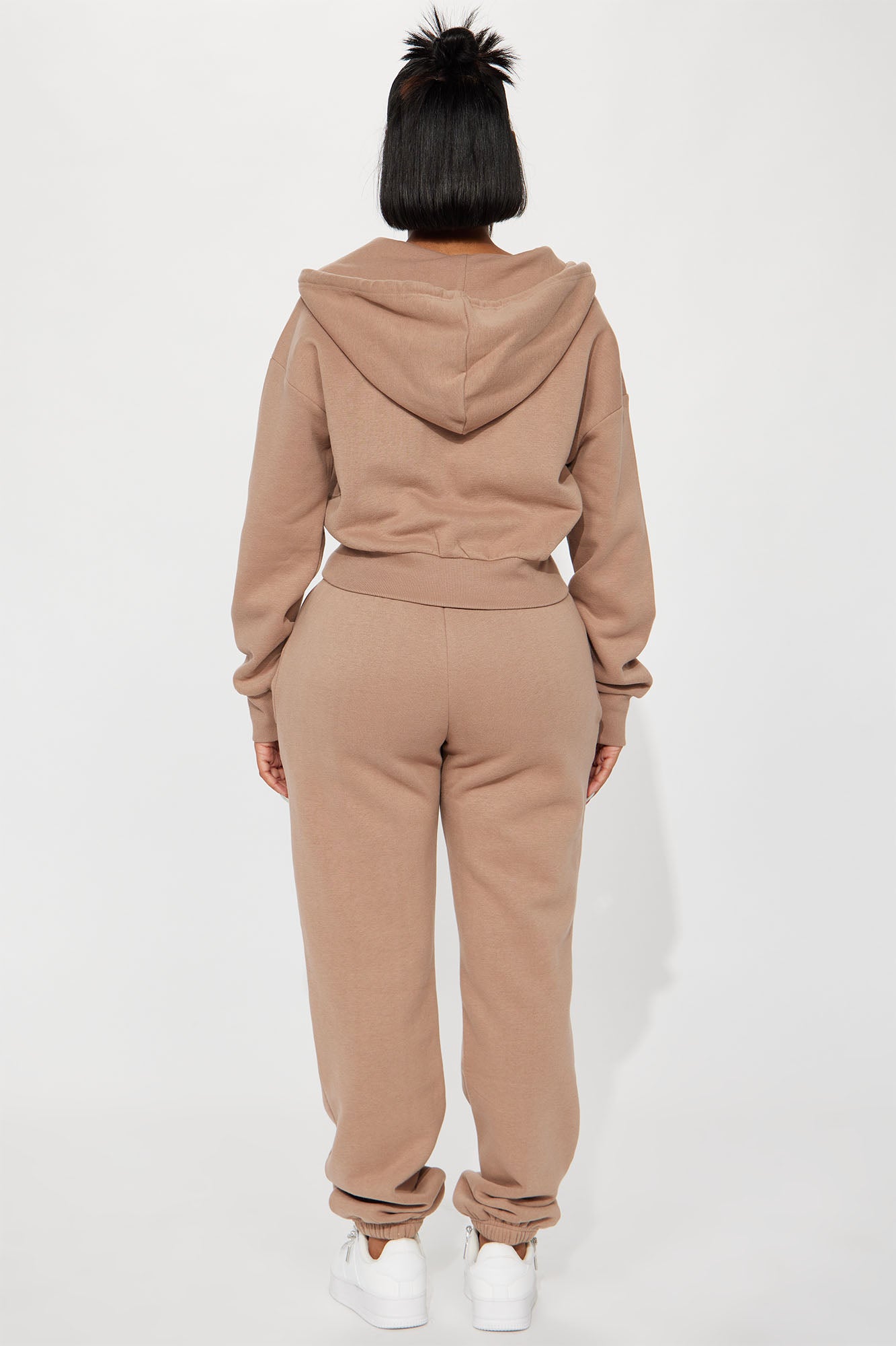 Brianna Jogger Pant Set - Mocha - Image 3