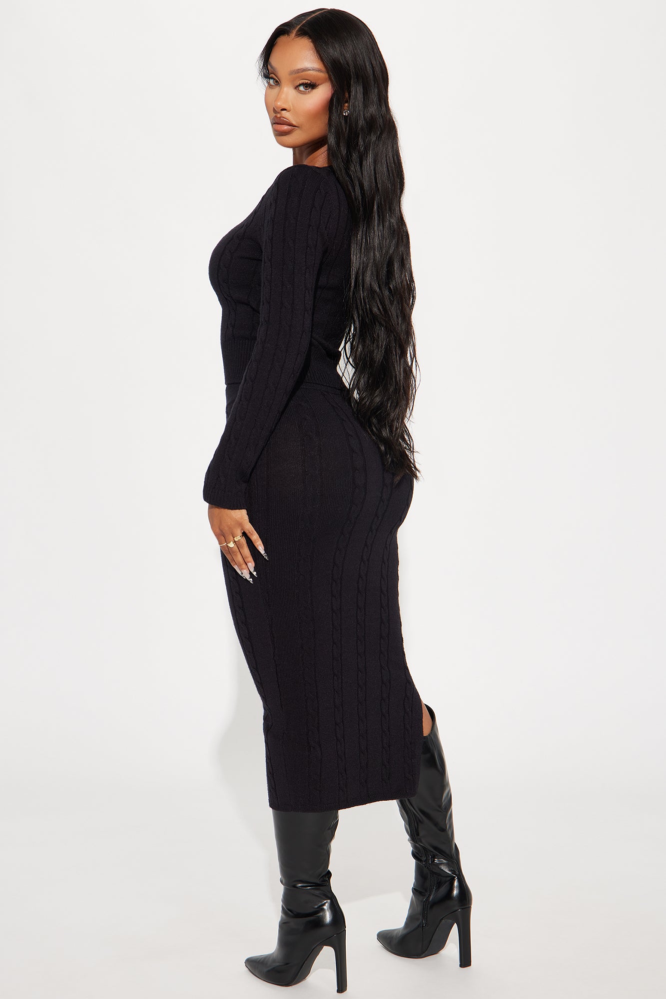Better Than Your Ex Skirt Set - Black - Image 3