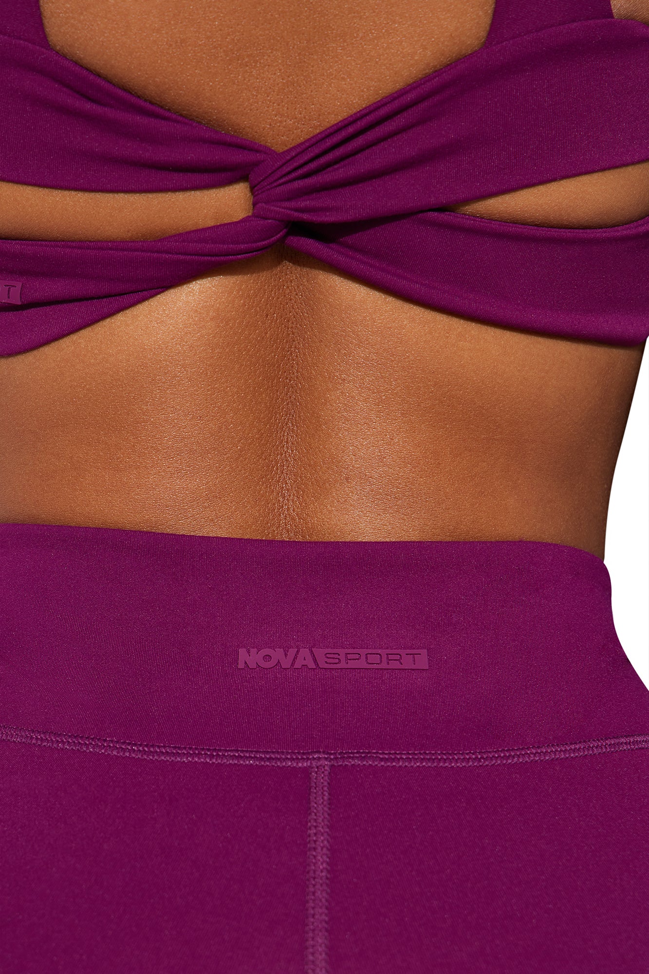 Fire Flow Super Soft Active Yoga Pant - Plum - Image 4