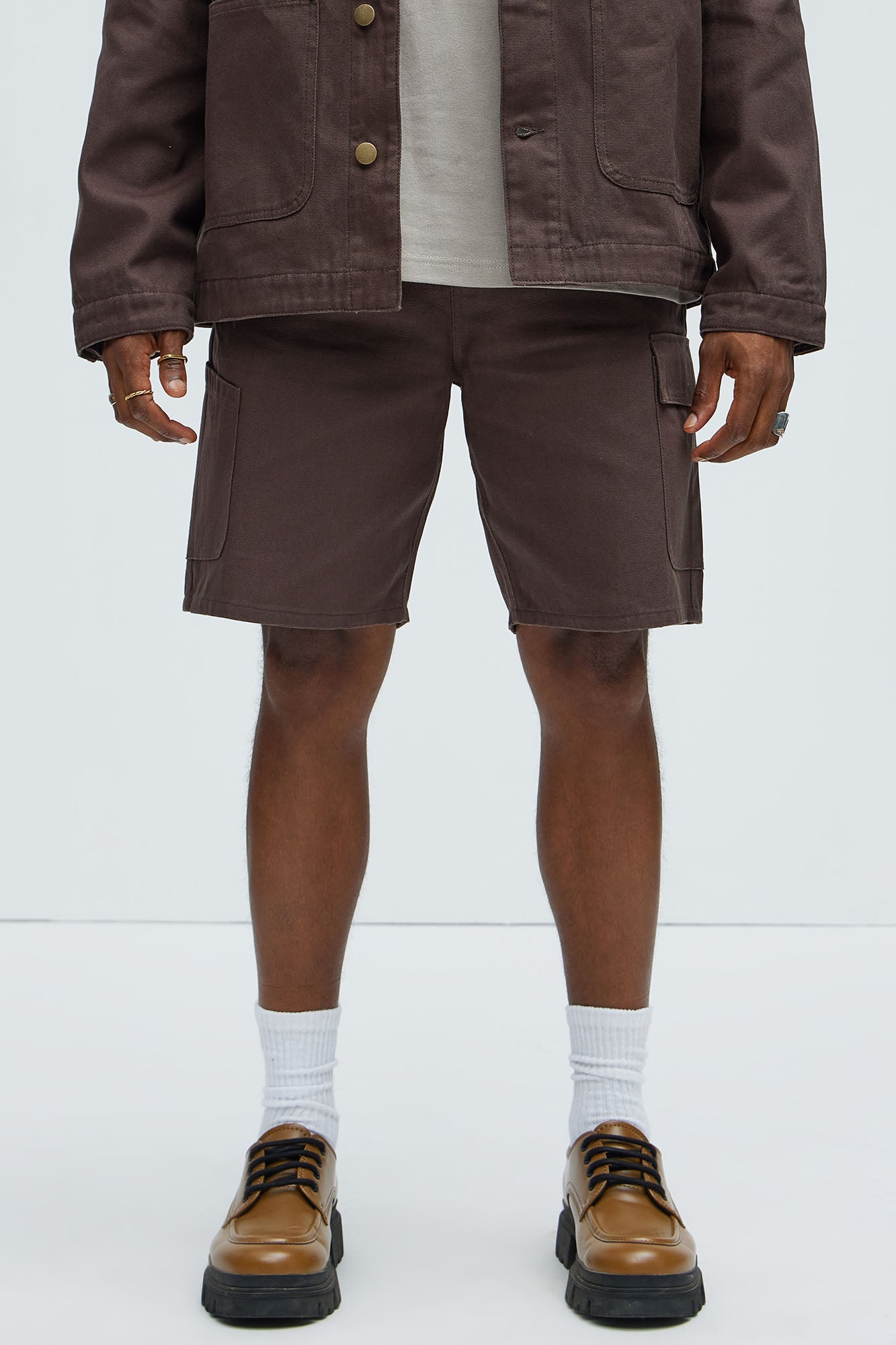 Alexander Utility Shorts - Brown - Image 5